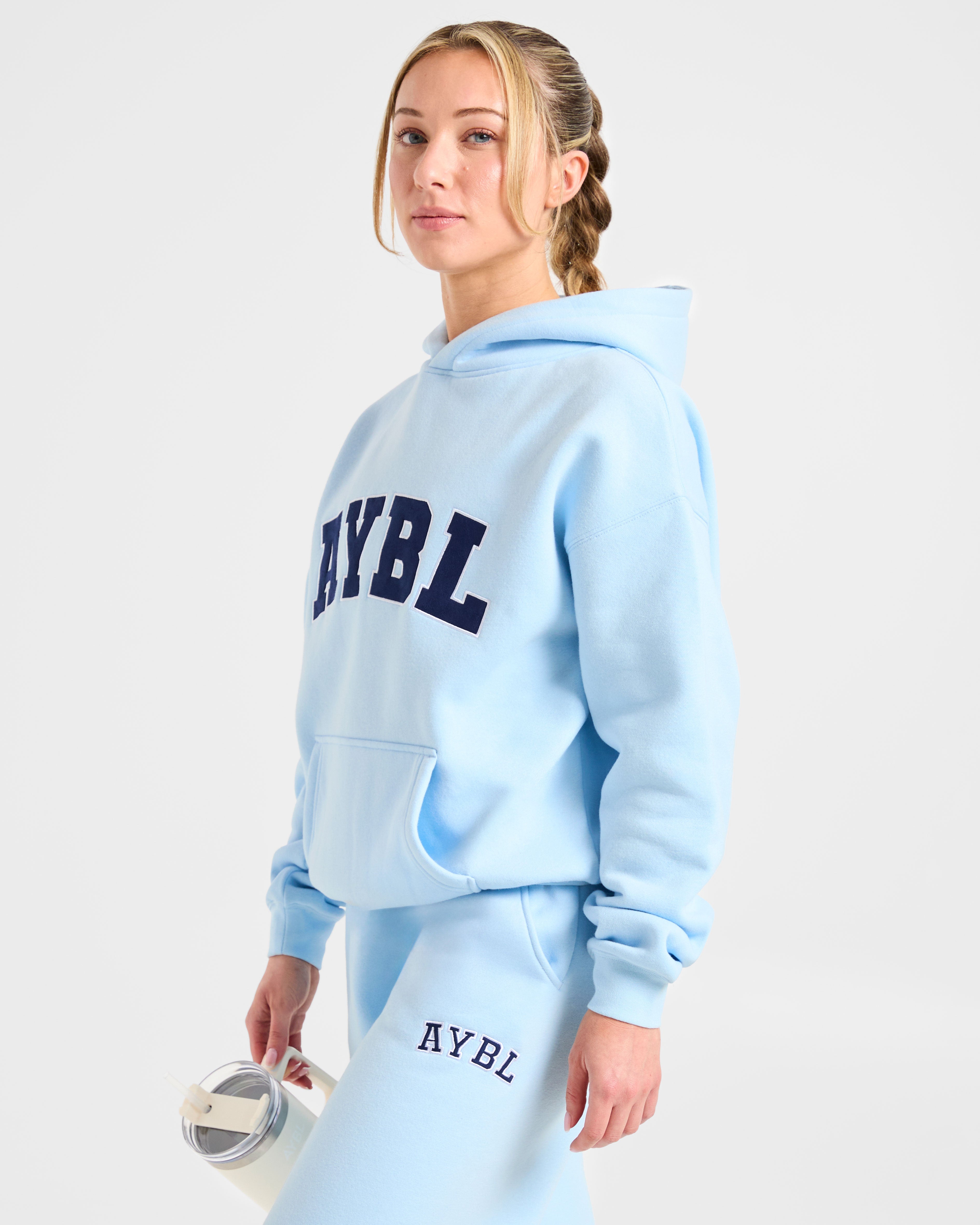 Varsity 2.0 Oversized Hoodie - Bleu/Navy