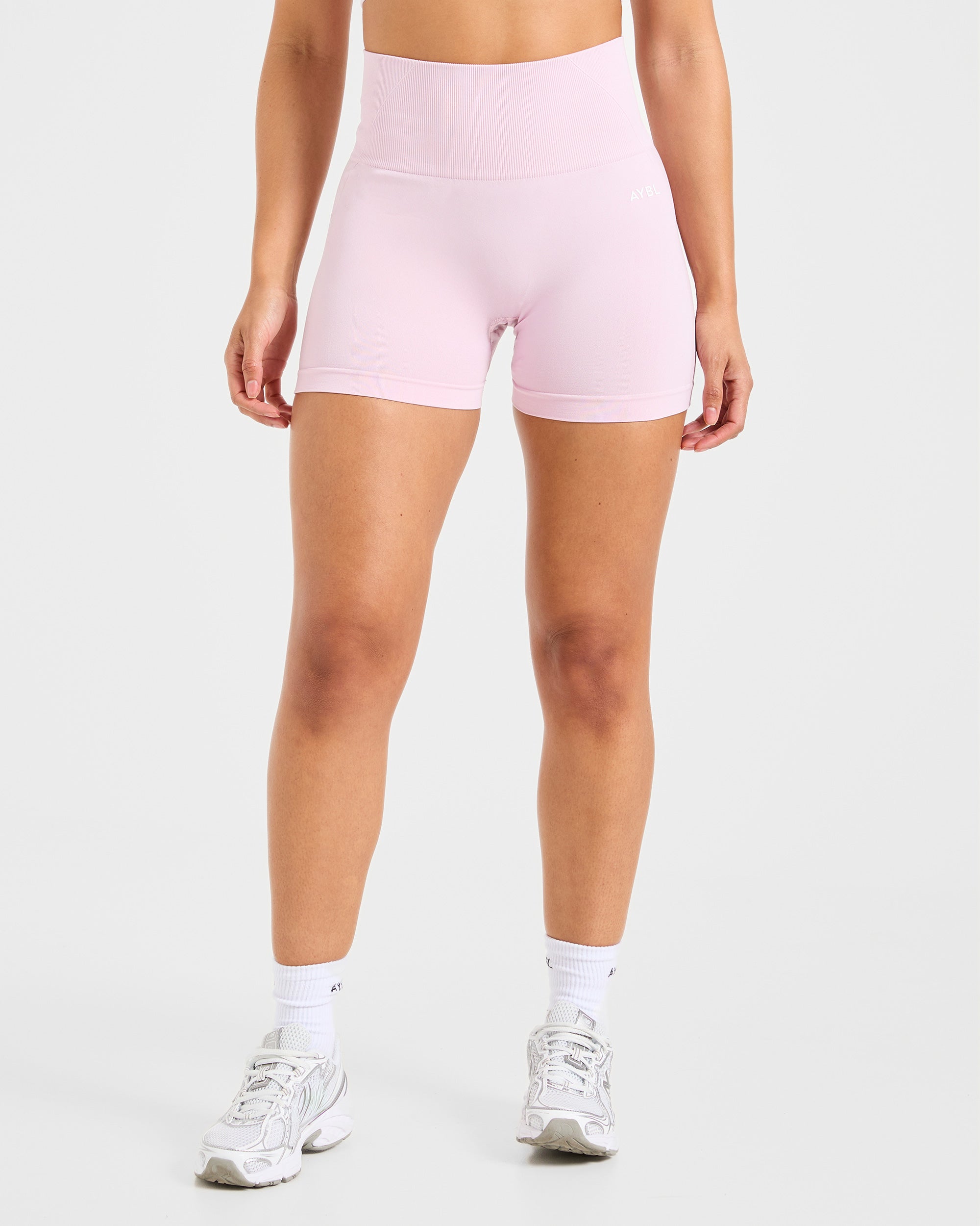 Empower Seamless Shorts - Iced Rose