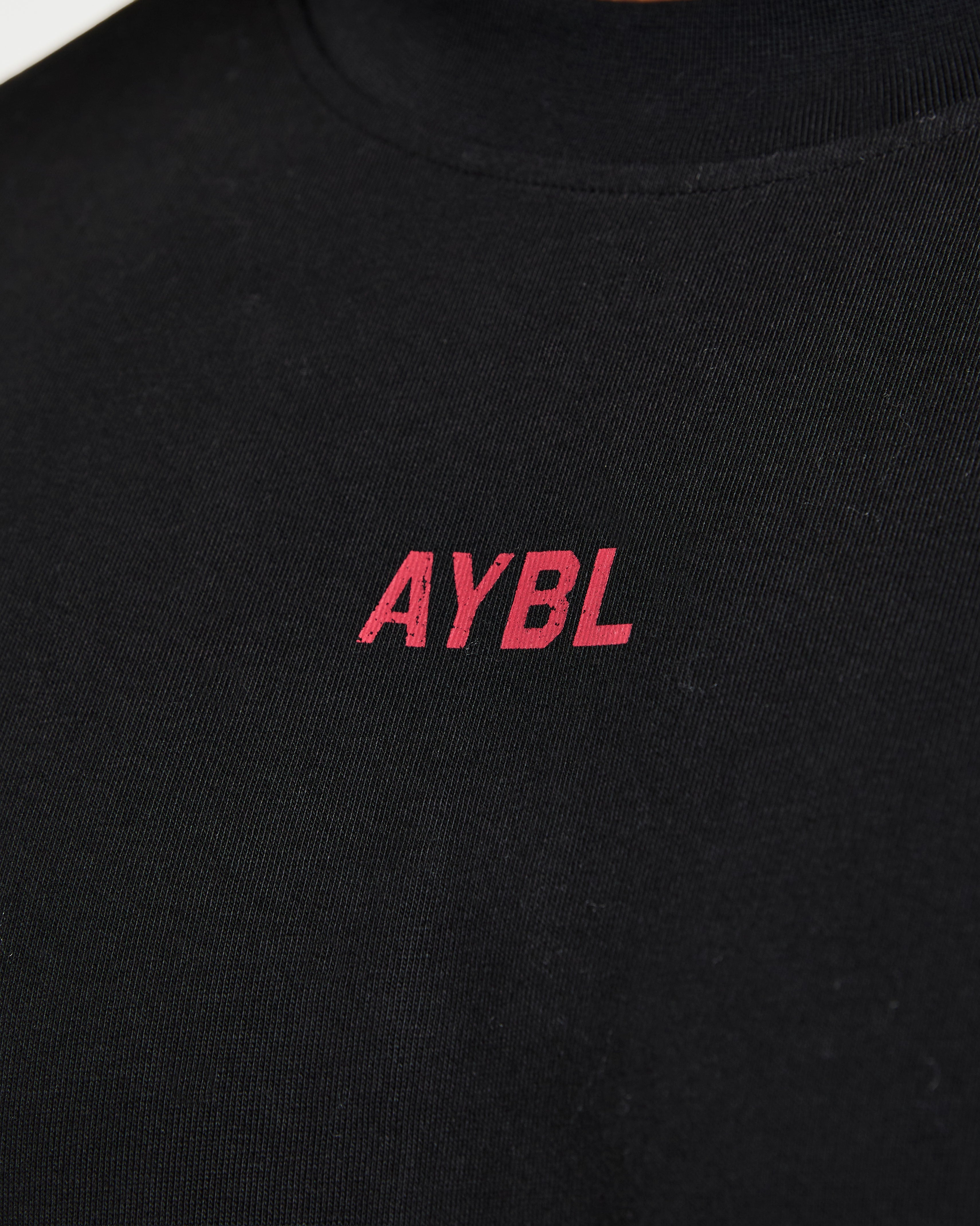 Cam Kissel x Strength Starts Here Oversized T Shirt  - Noir/Rouge