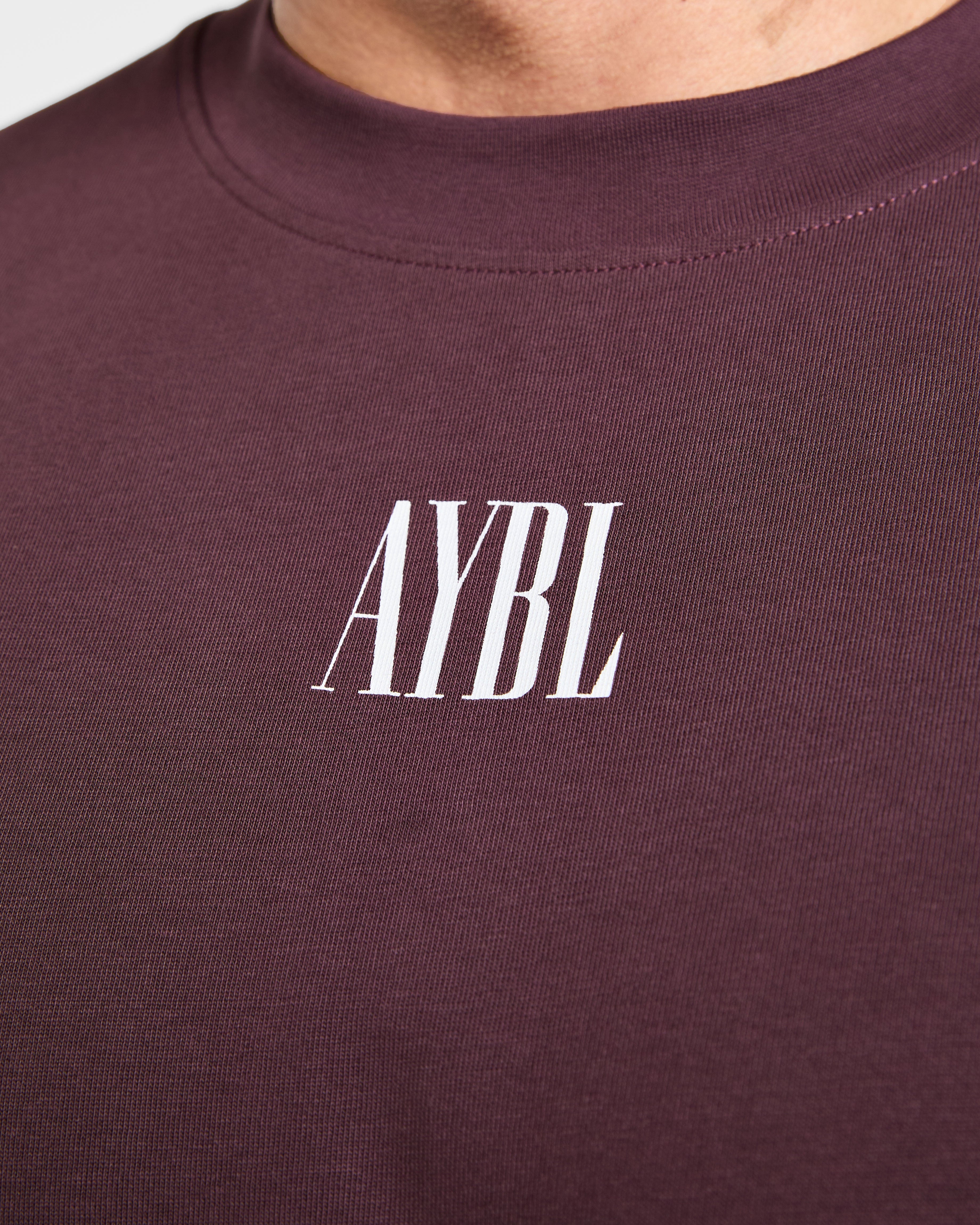 Strength Of Titans Oversized T Shirt - Smoke Berry