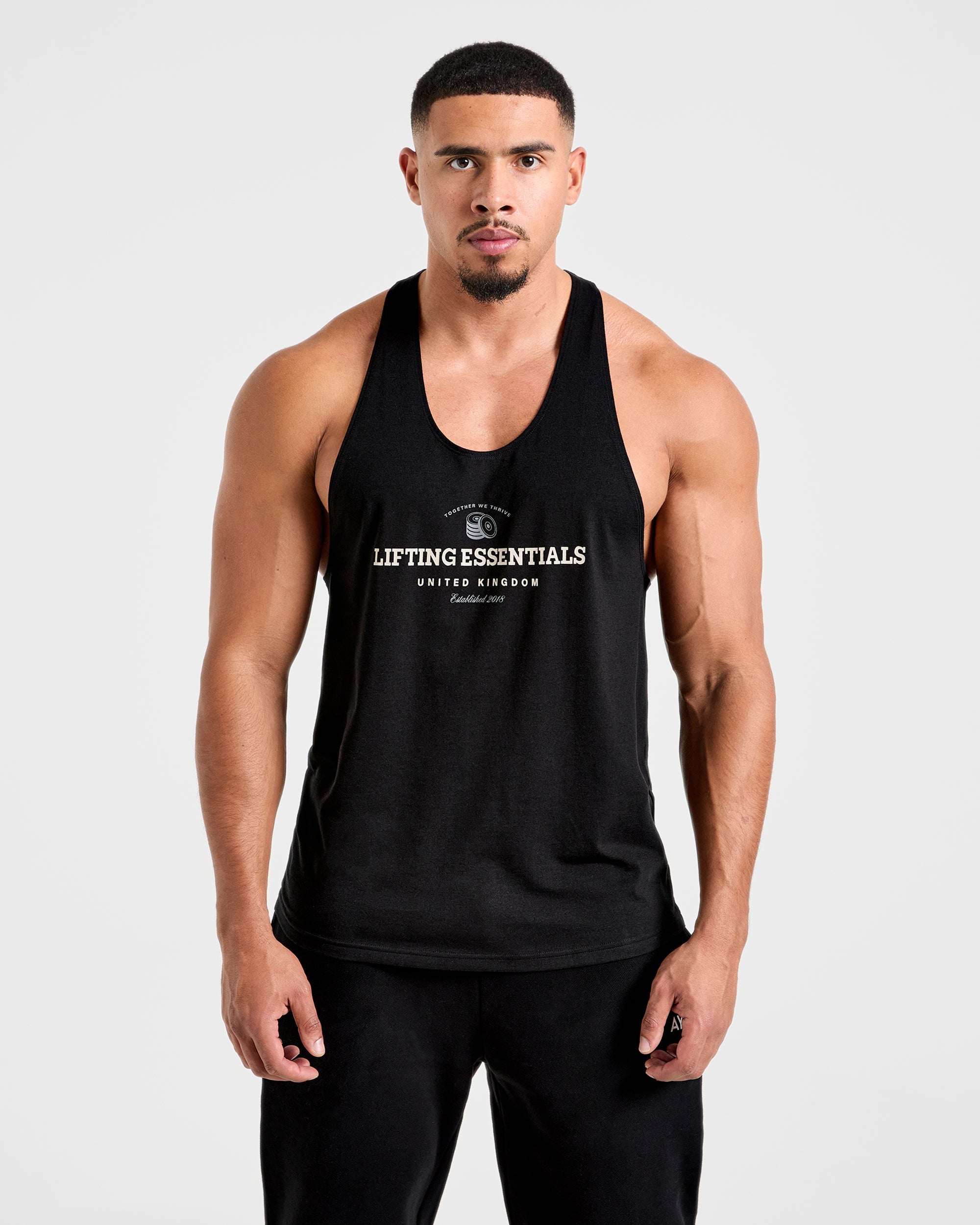 Apex Lifting Essentials Stringer - Noir