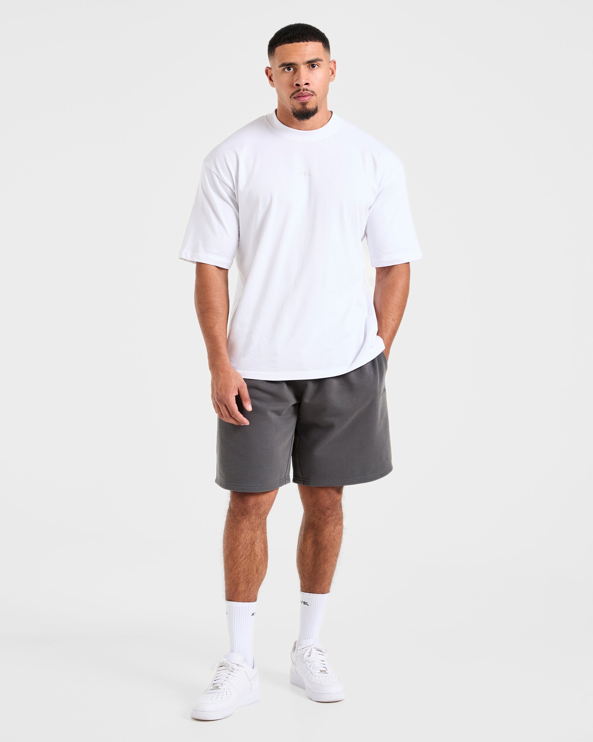 Craft Oversized Shorts - Charcoal