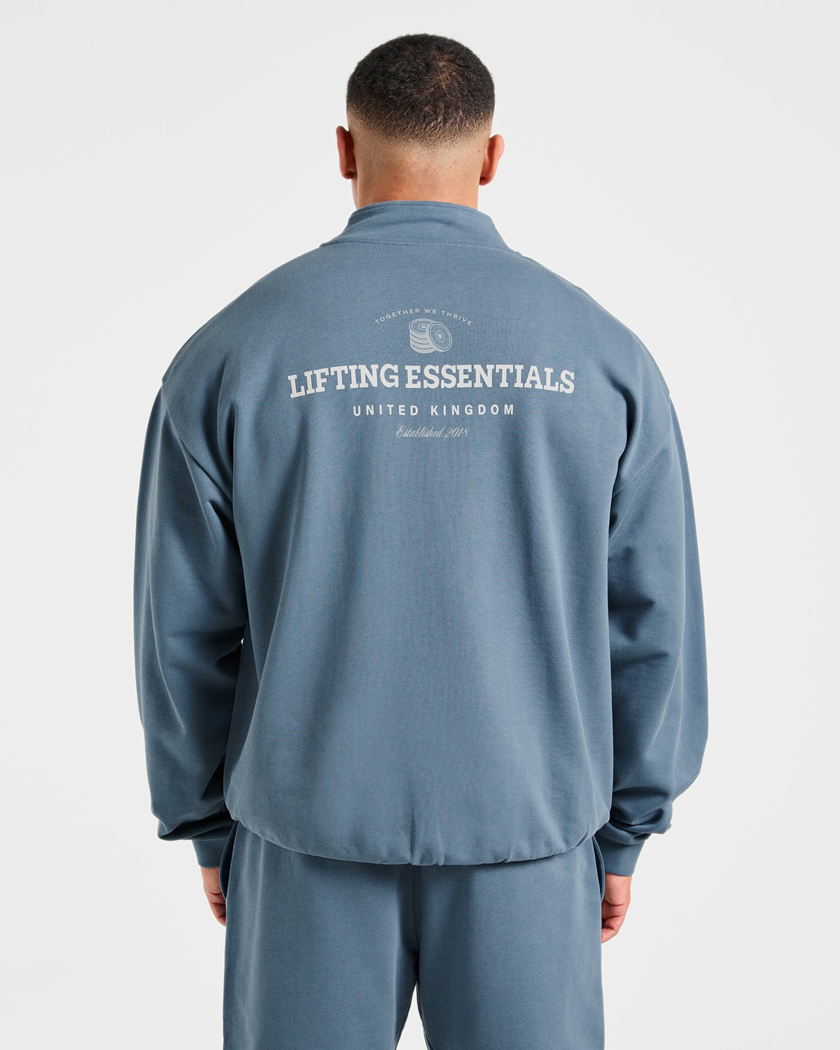 Apex Essentials Apex Lifting Essentials 1/4 Zip Pullover - Titanium Bleu