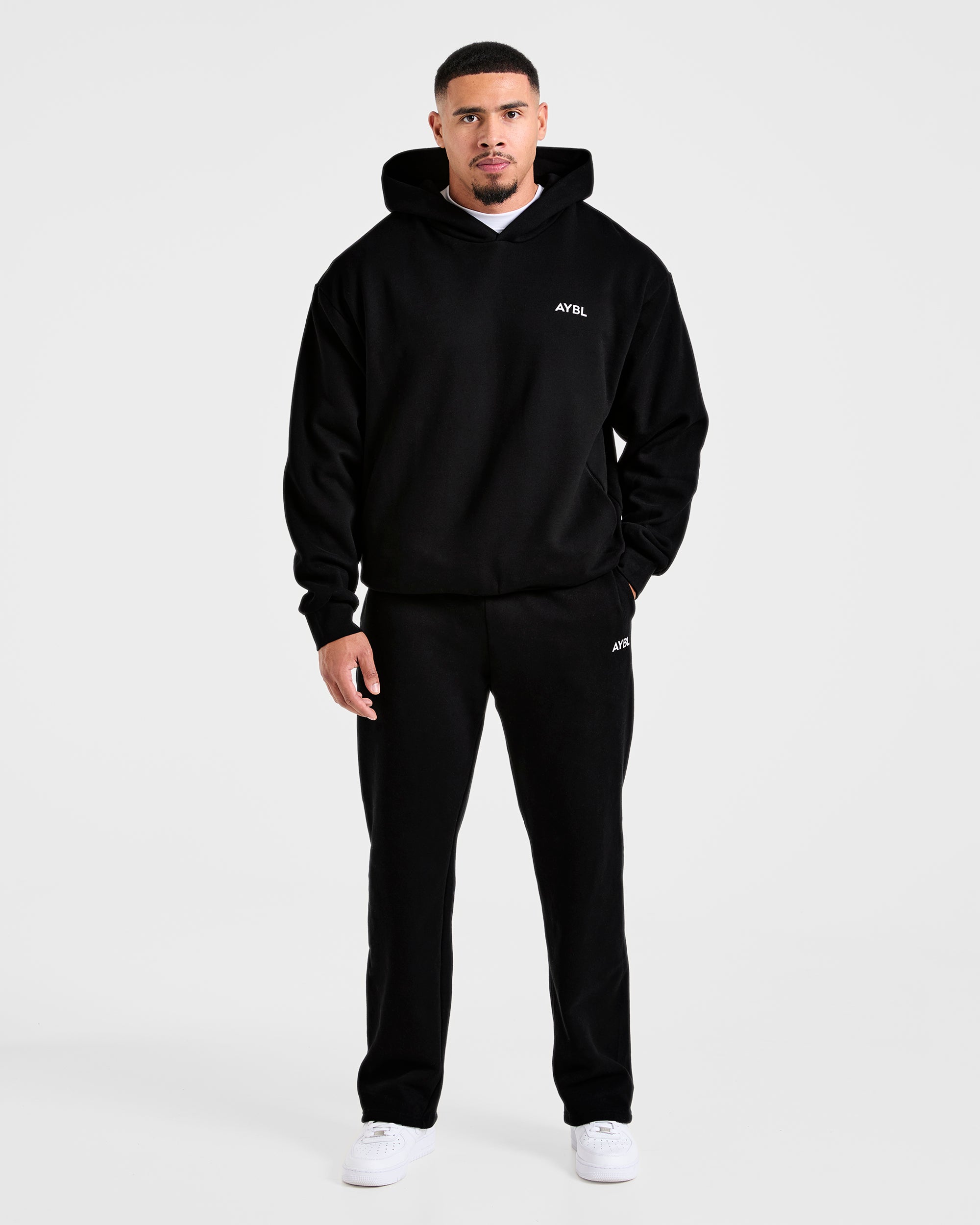 Essential Oversized Hoodie - Noir