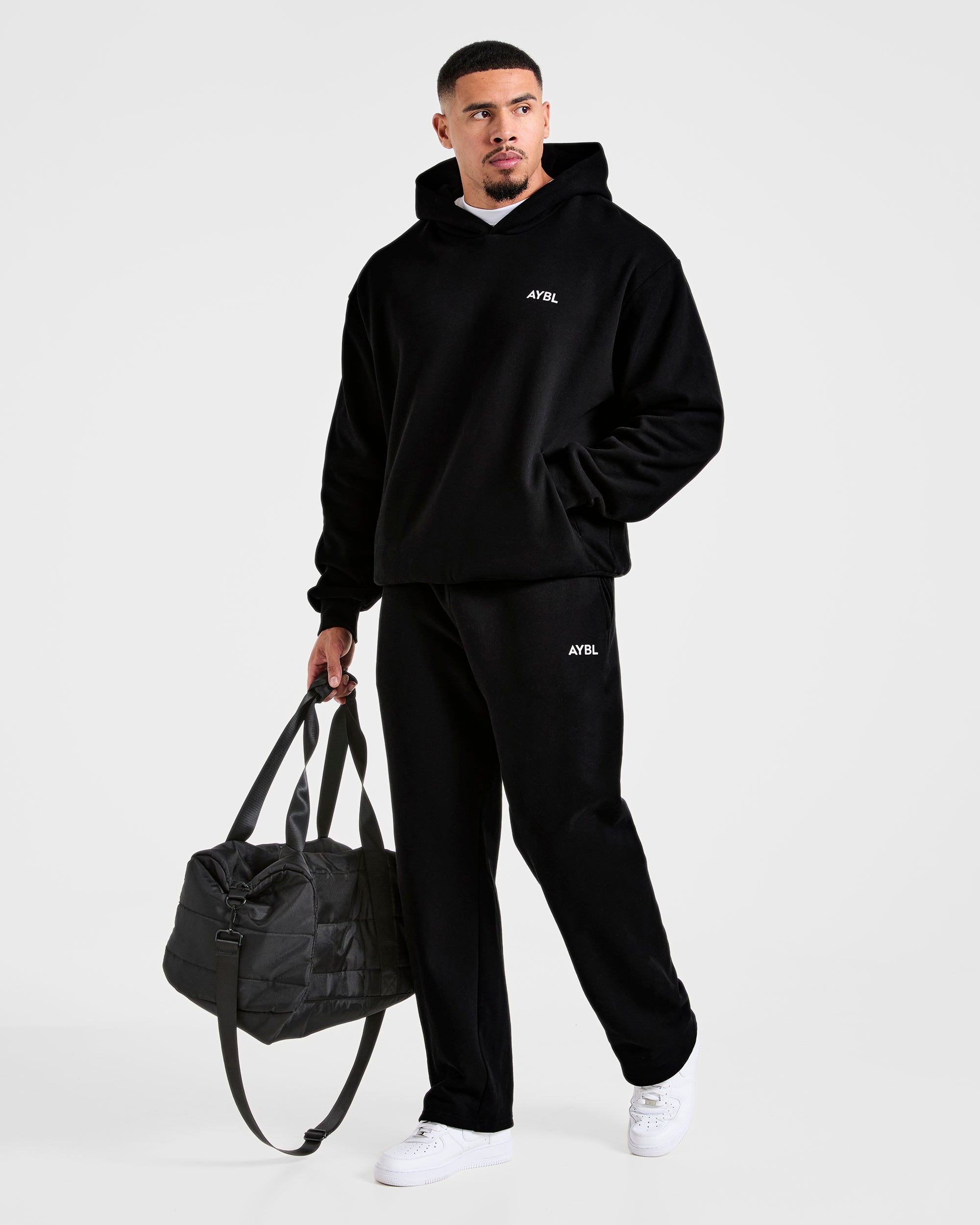 Essential Oversized Hoodie - Noir