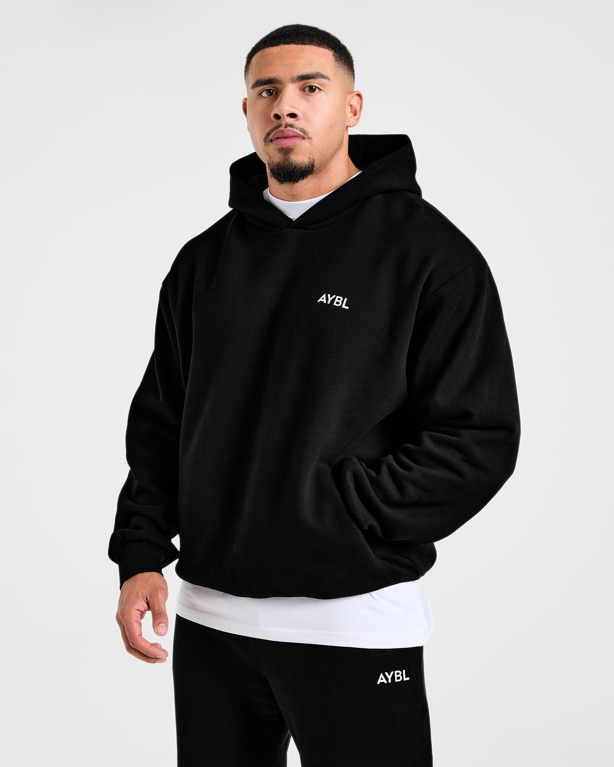 Essential Oversized Hoodie - Noir