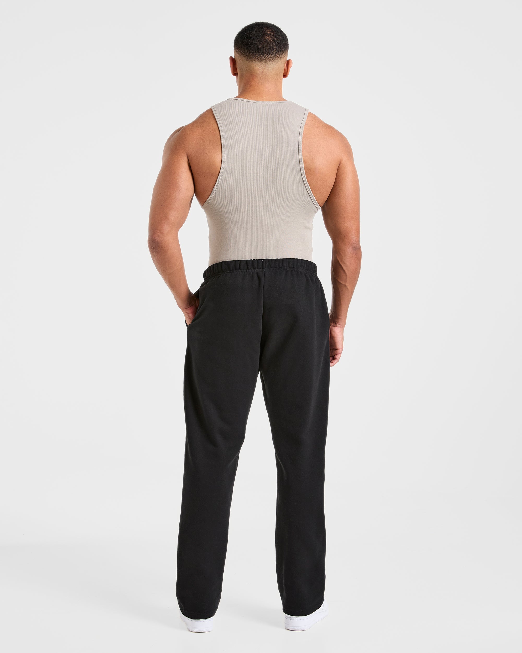 Muscle Ribbed Tank - Cloud Gris