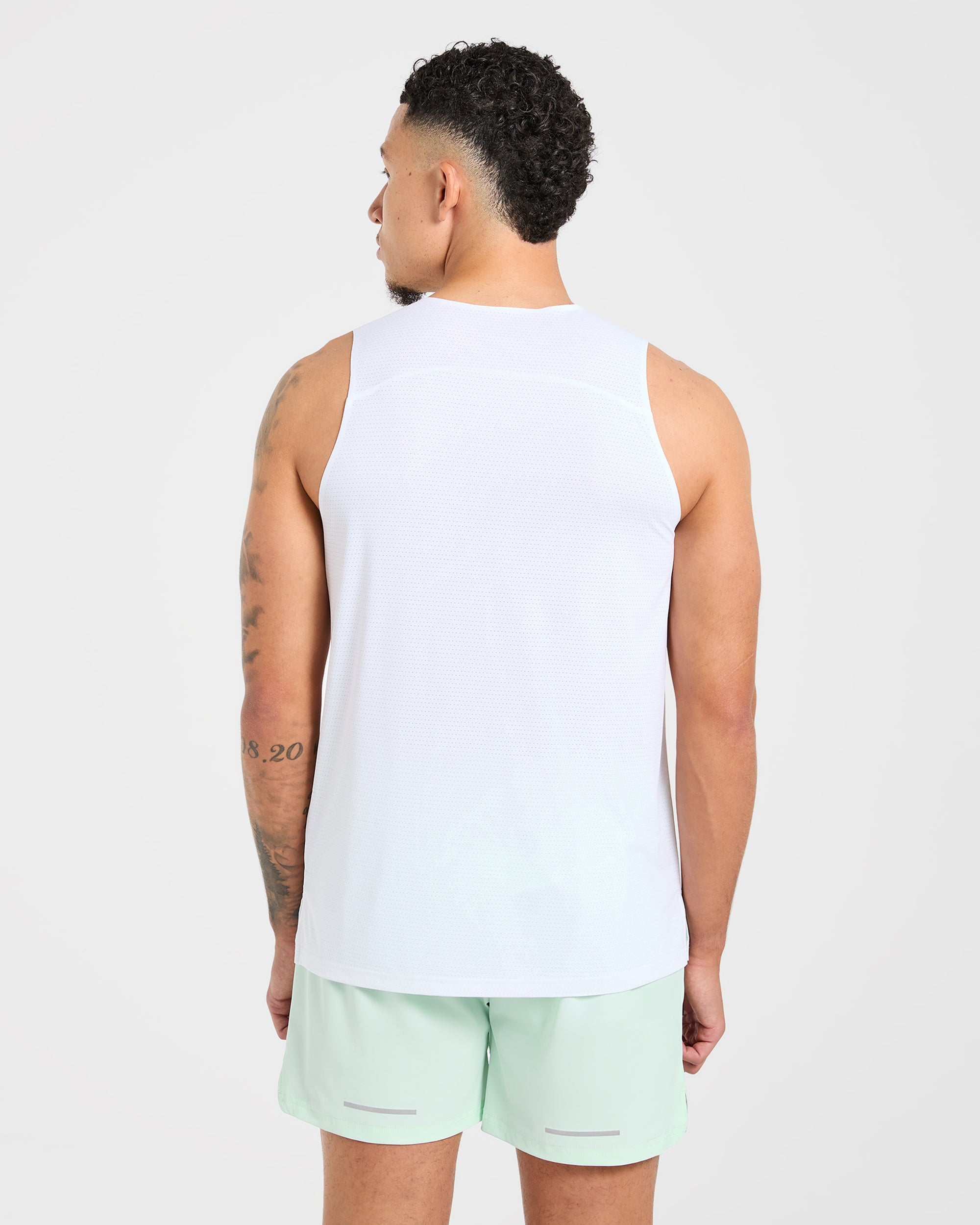 Run Loose Tank - Blanc