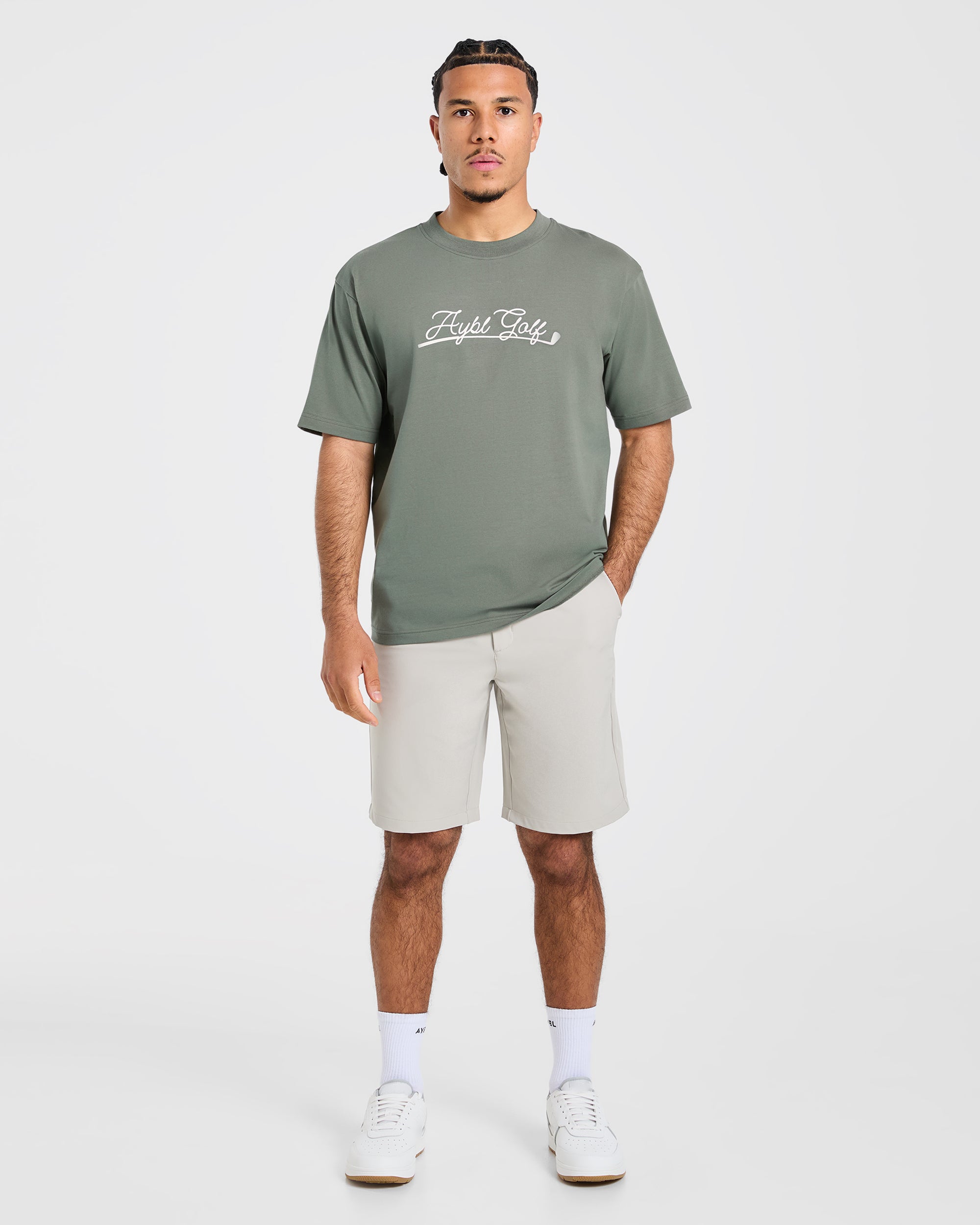 Golf Club T Shirt - Hillside Vert