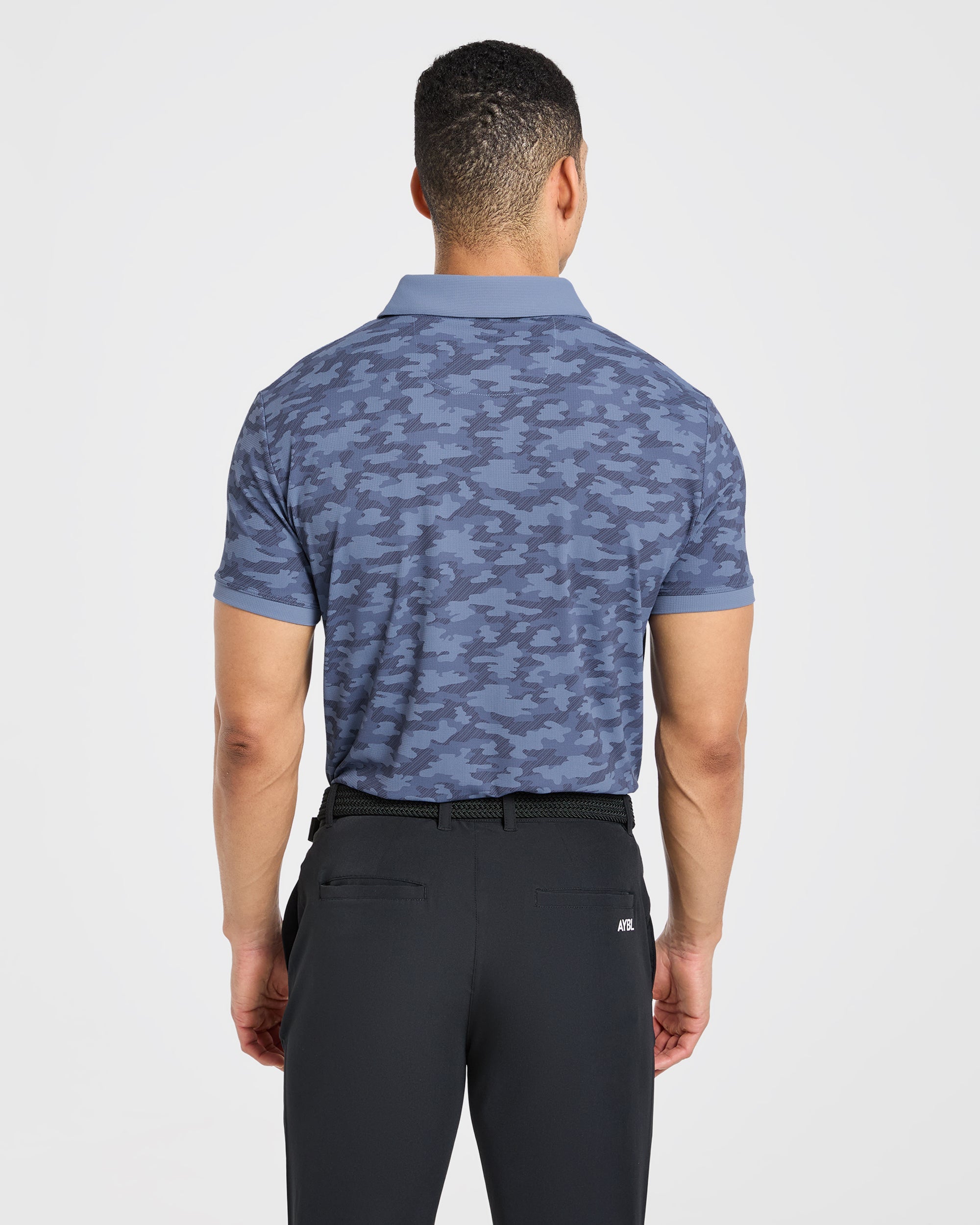 Precision Camo Polo - Bleu