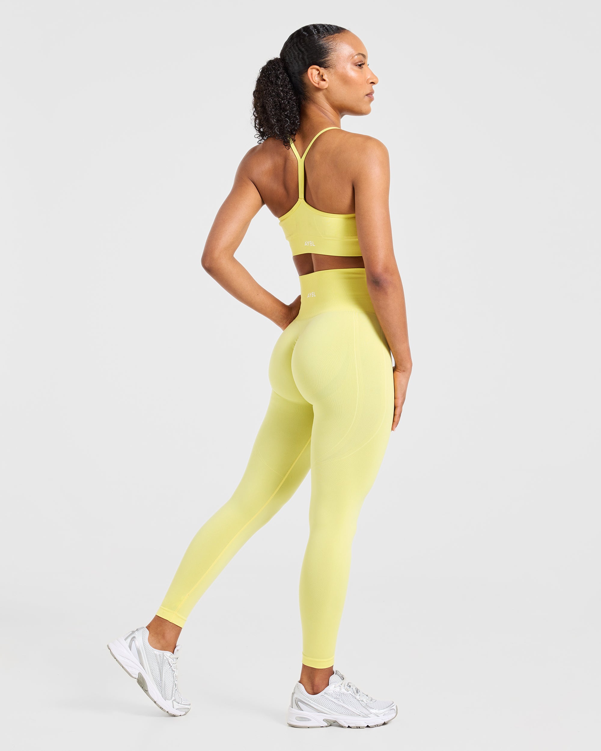 Empower Seamless Sports Bra - Lemon