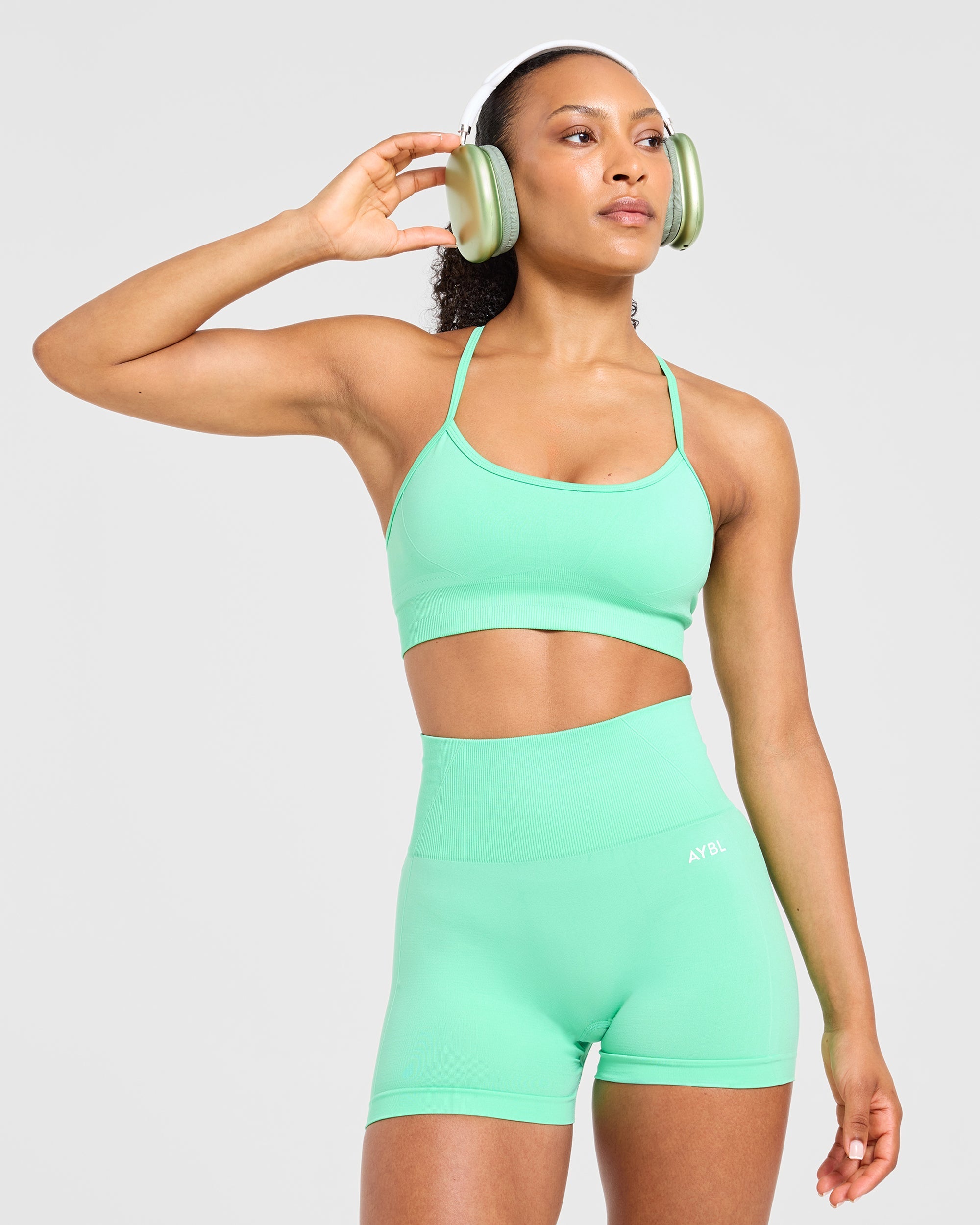 Empower Seamless Shorts - Spring Vert