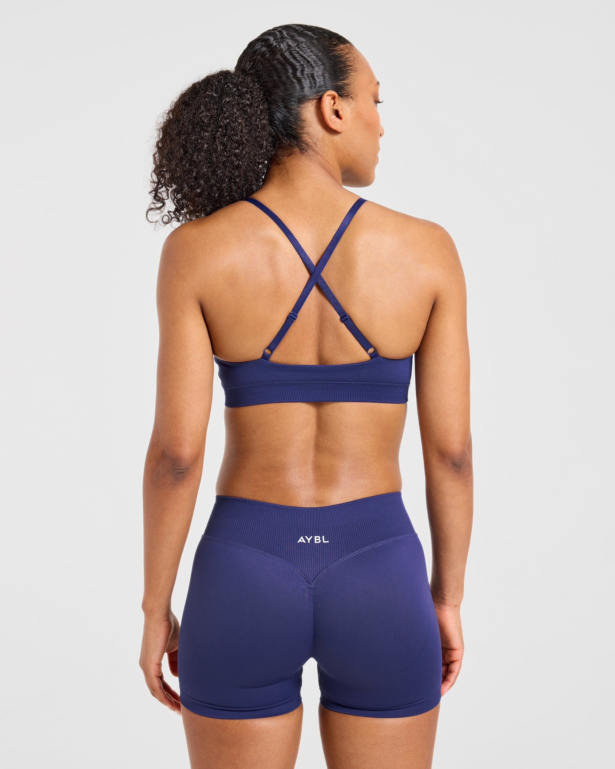 Enhance Seamless Sports Bra - Storm Blue