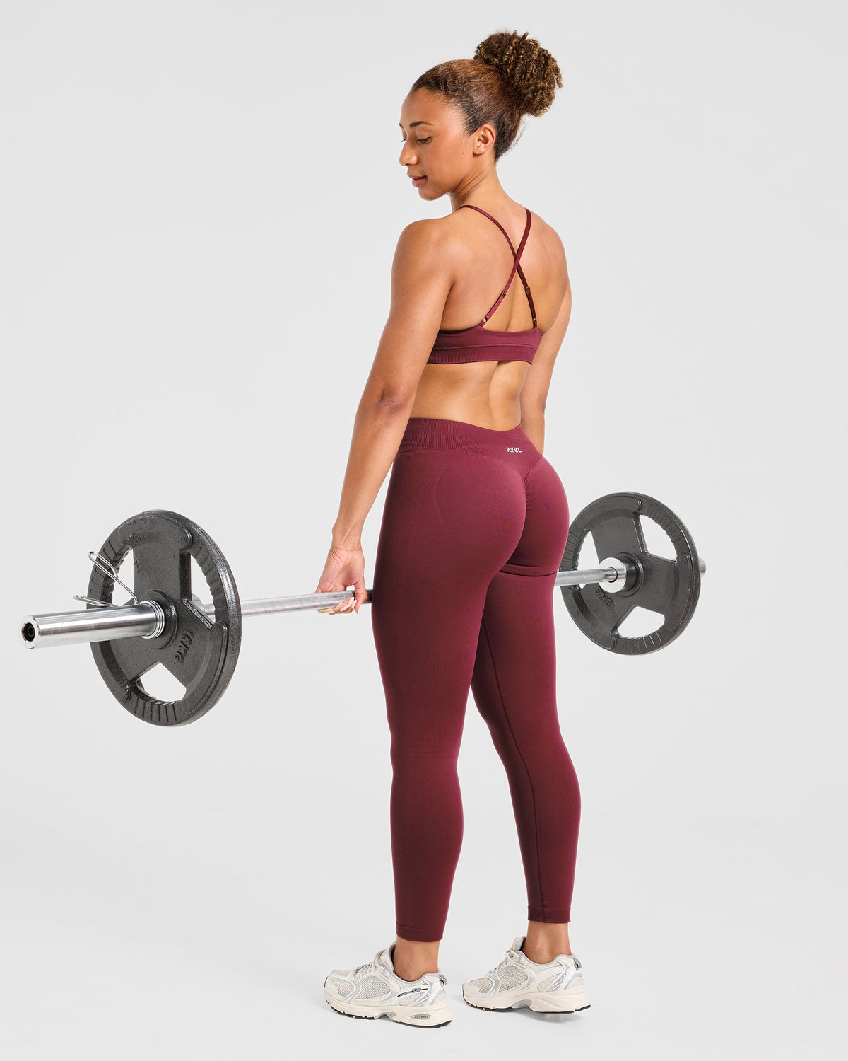 Enhance Seamless Leggings - Mahogany Red