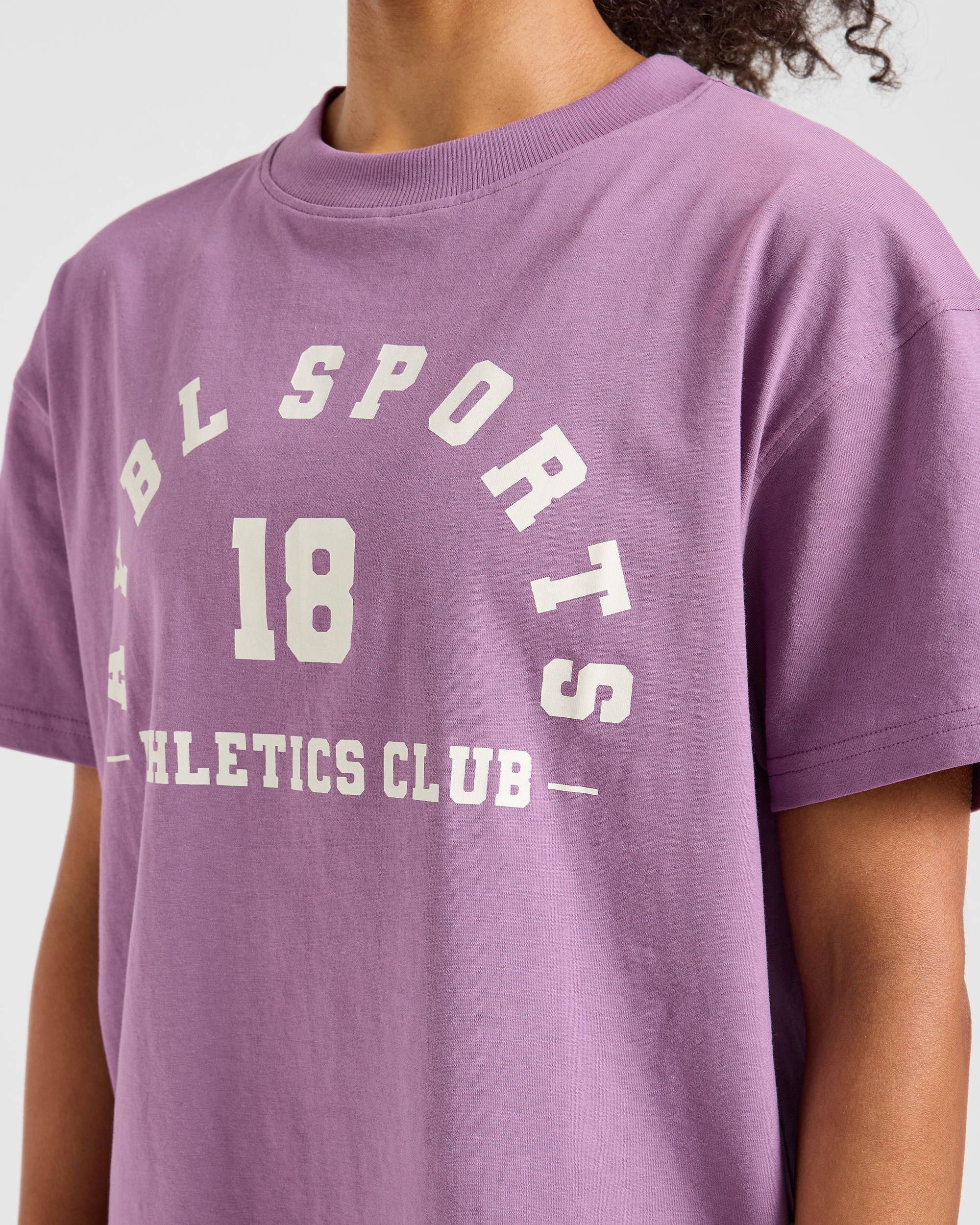 AYBL Sports 18 Oversized T Shirt - Mauve