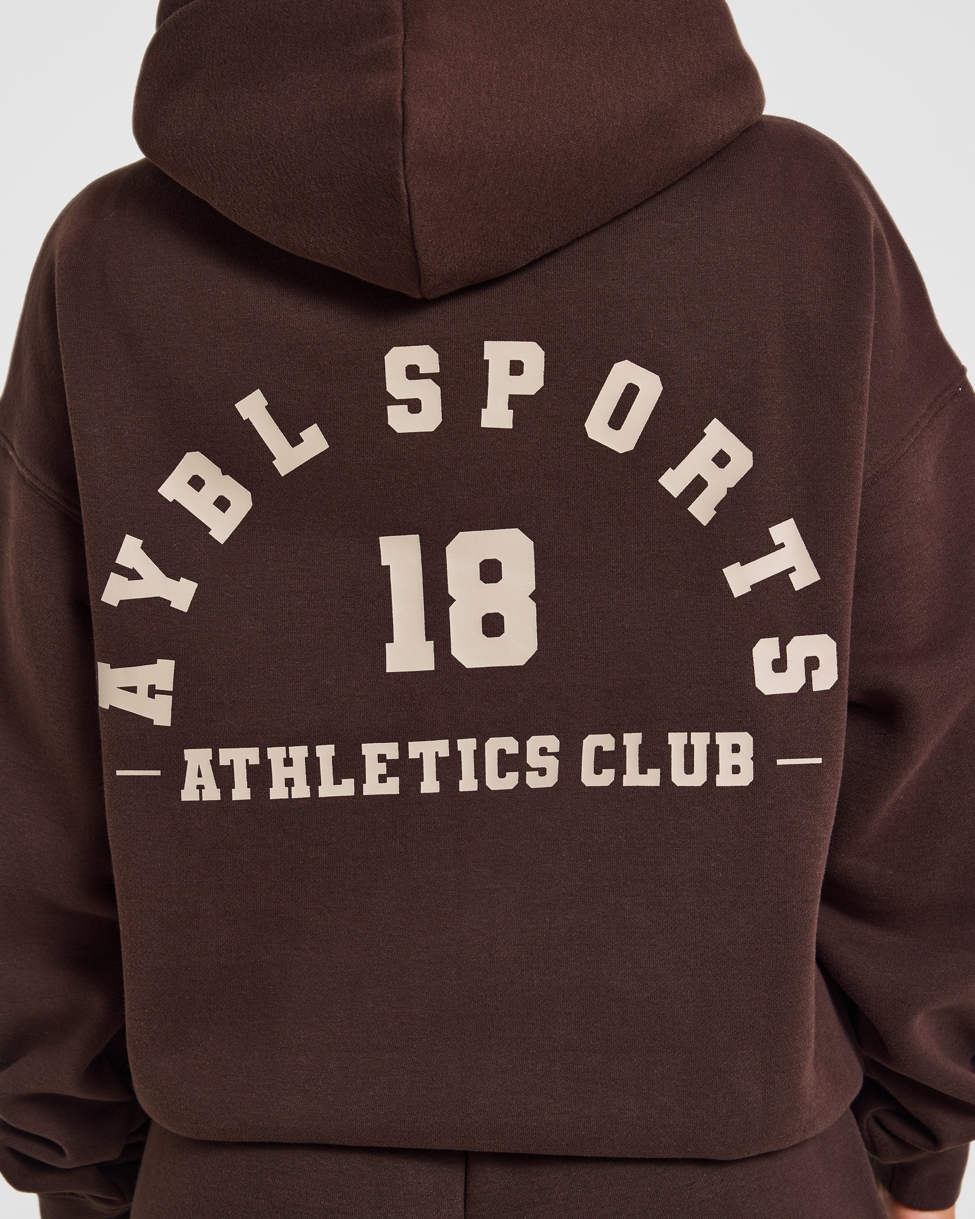 AYBL Sports 18 Oversized Hoodie - Cocoa Marron
