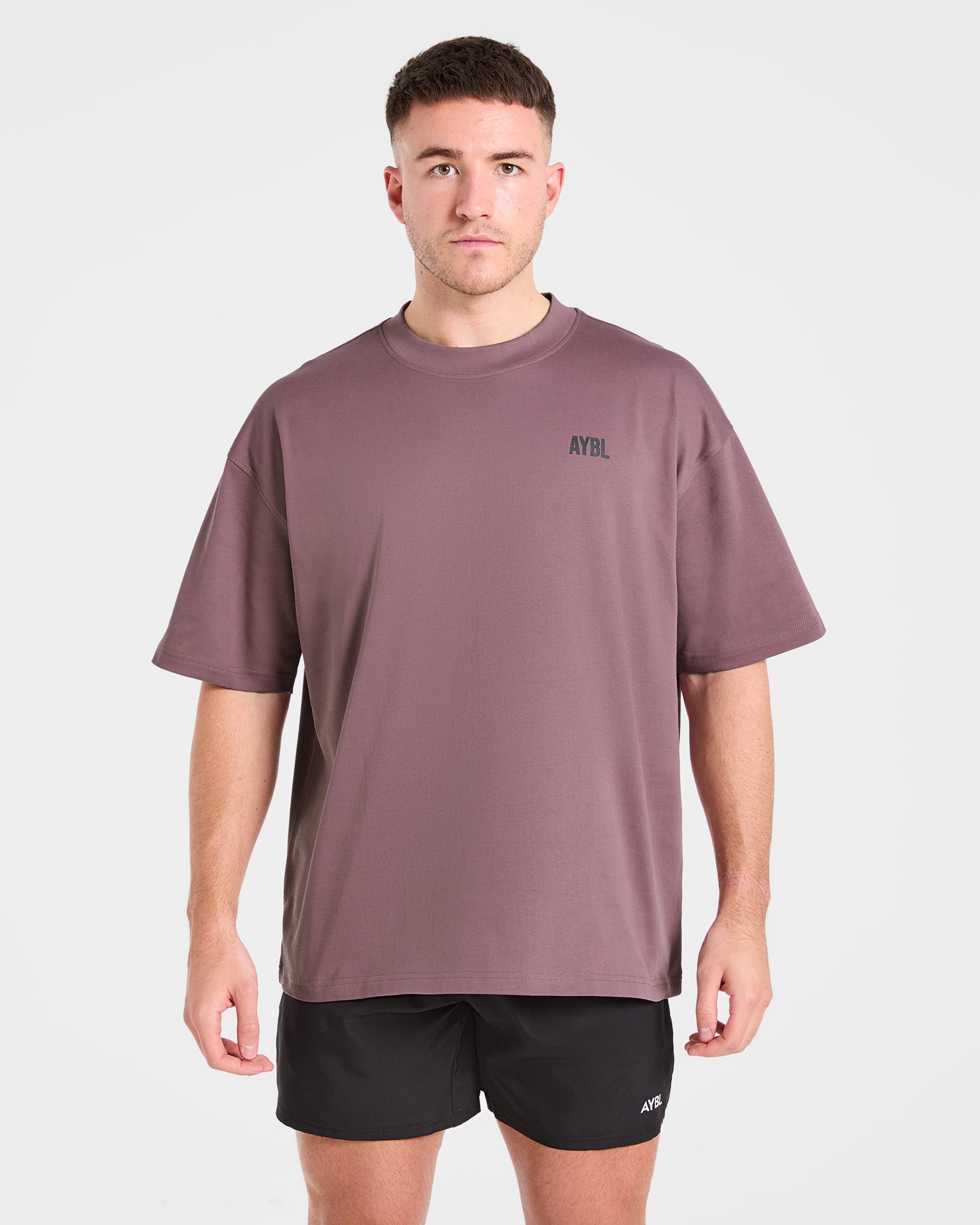 AYBL Iron Club Oversized T Shirt - Flint Violet