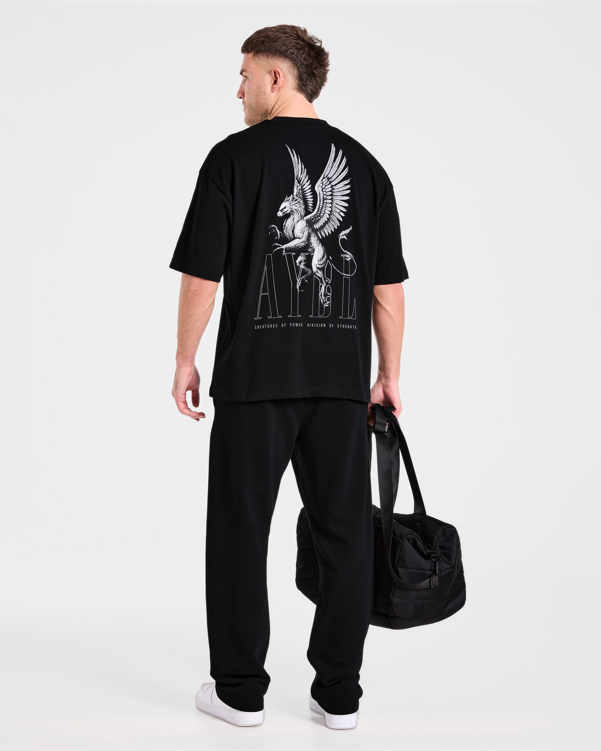 Creatures Of Power Oversized T Shirt - Noir