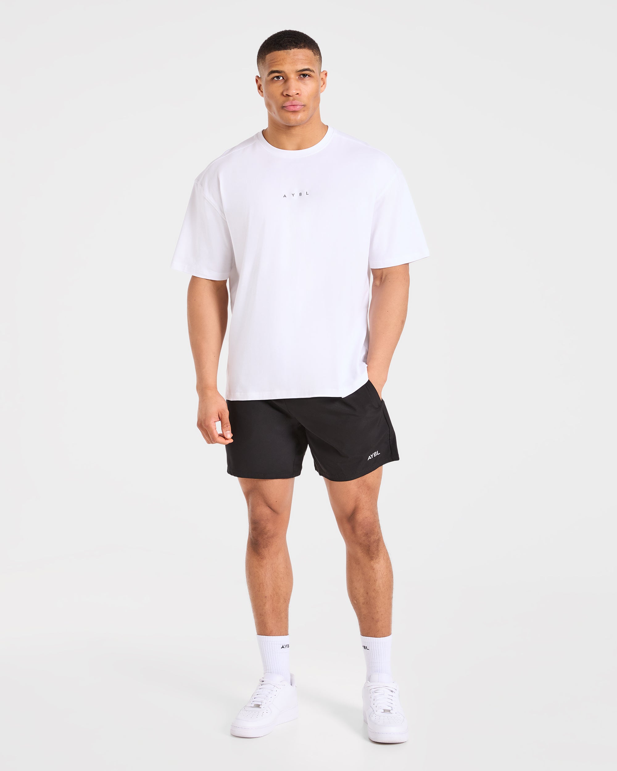 Force Oversized T Shirt - Blanc