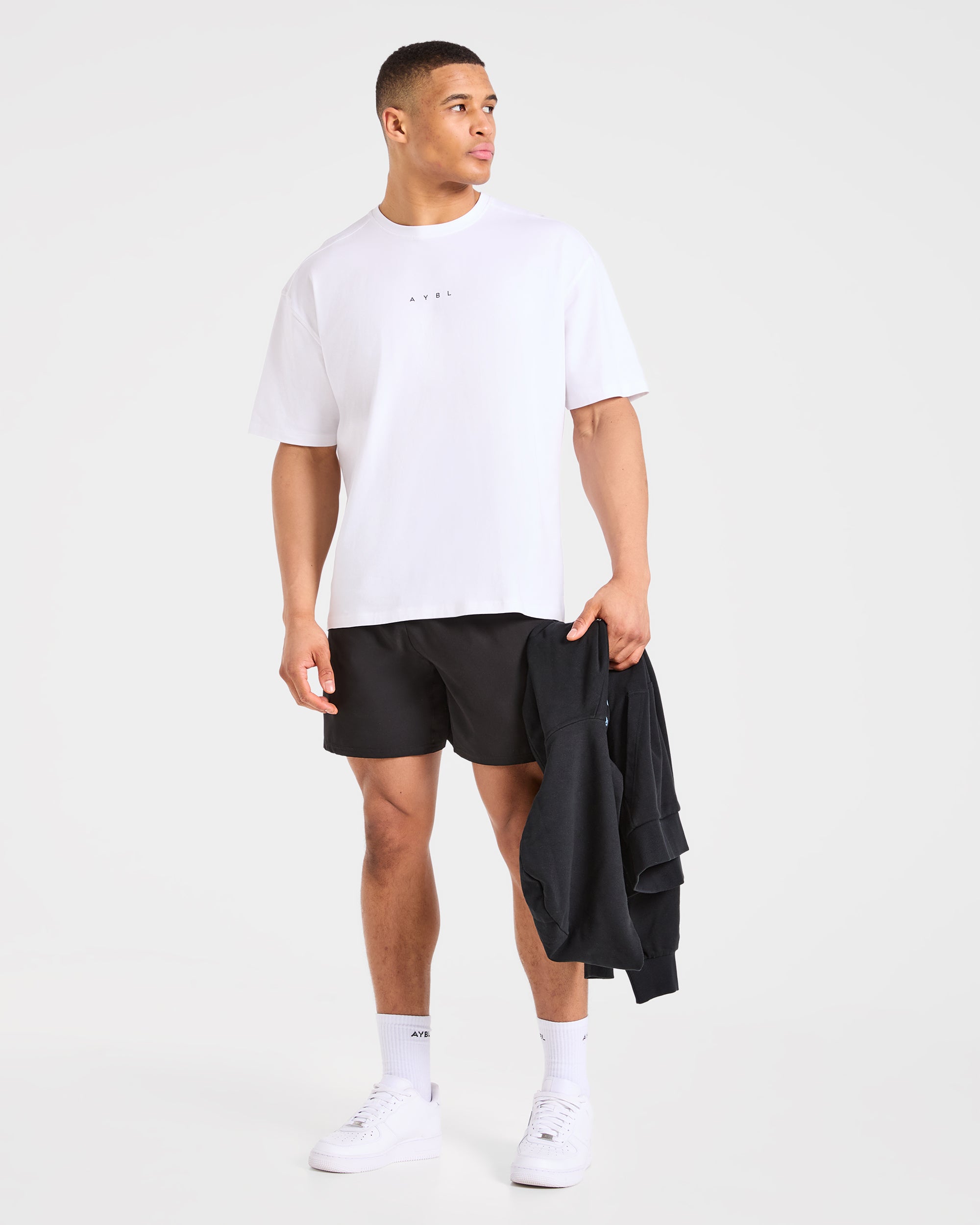 Force Oversized T Shirt - Blanc