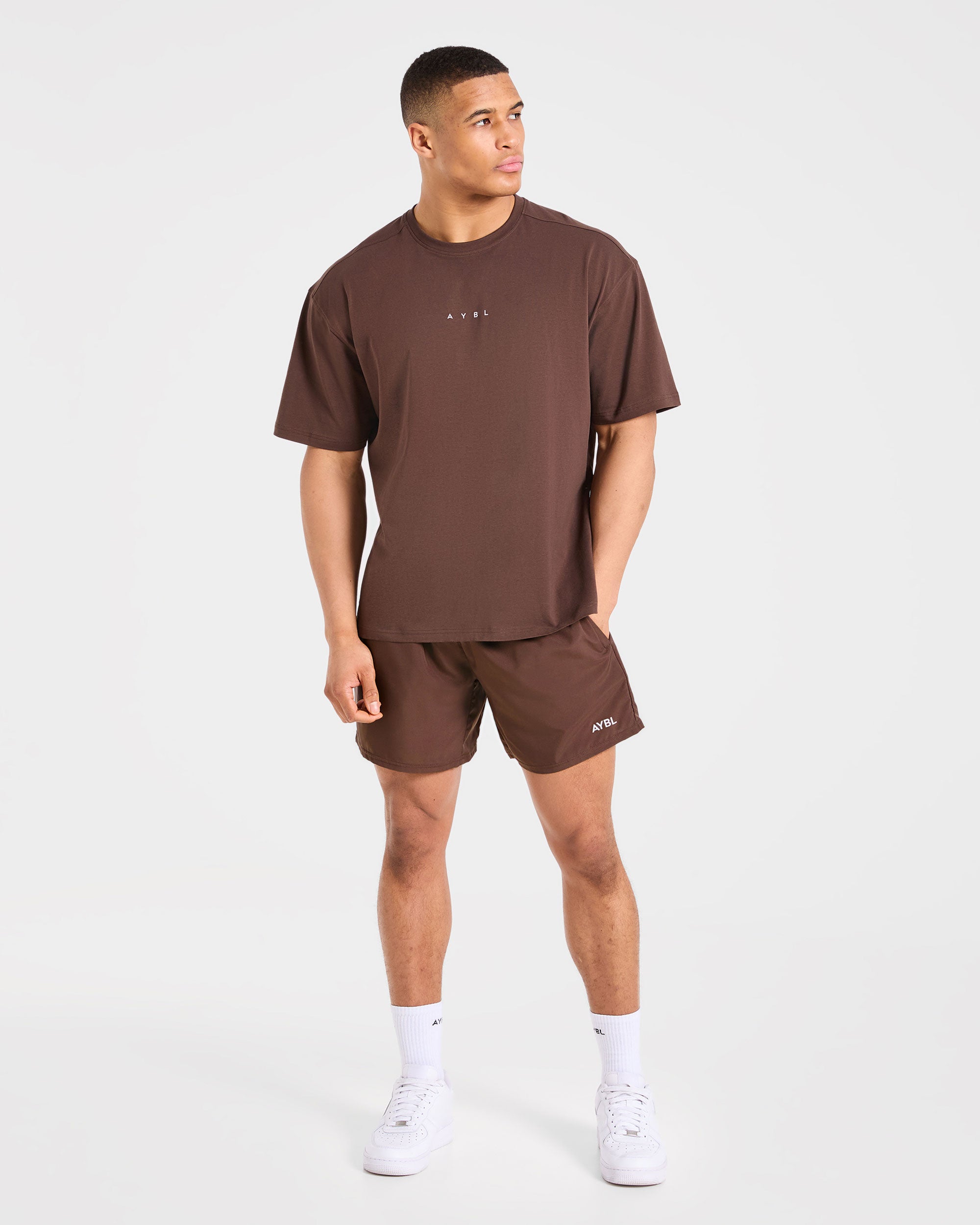 Force Oversized T Shirt - Marron