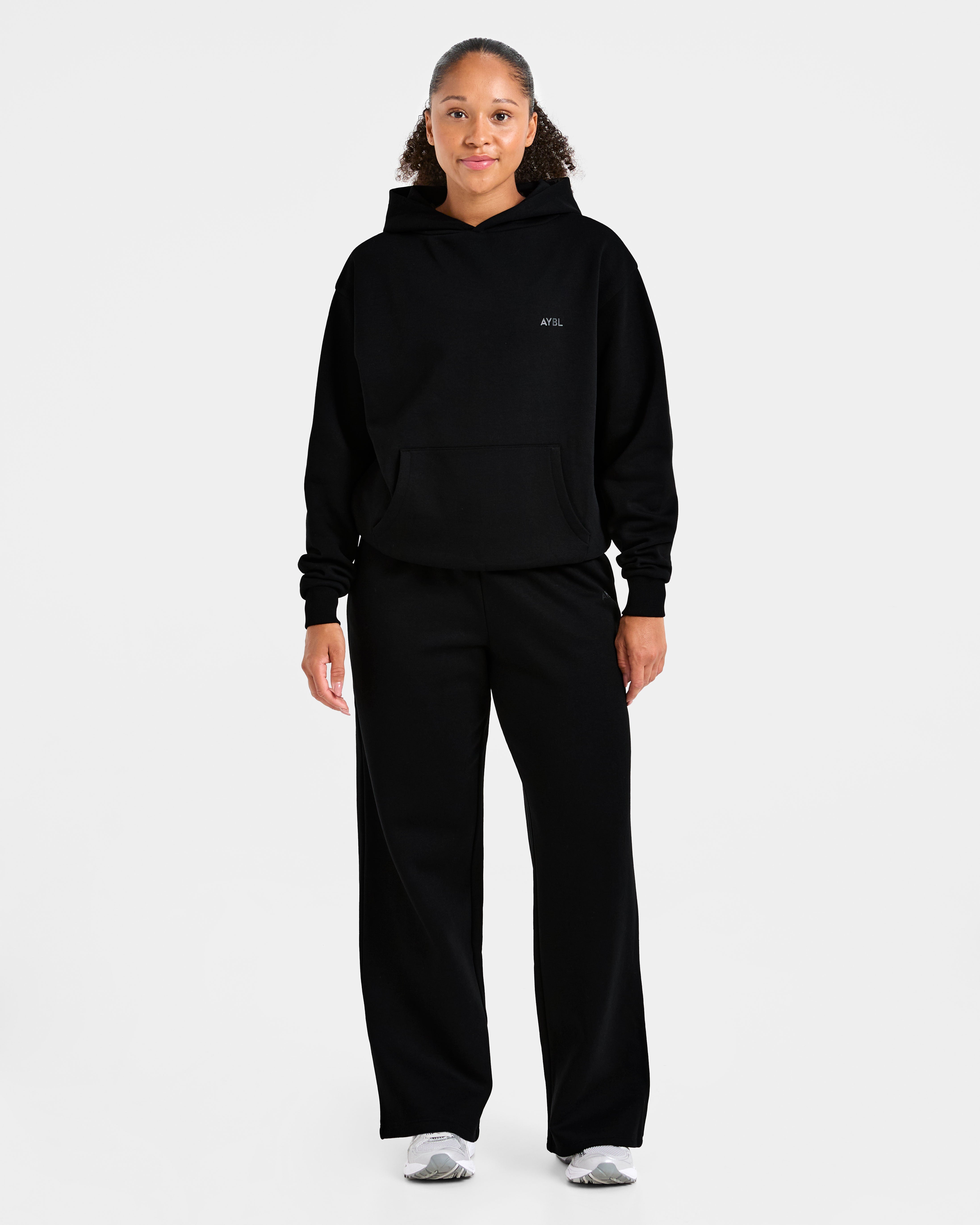 Lifestyle Oversized Hoodie - Noir