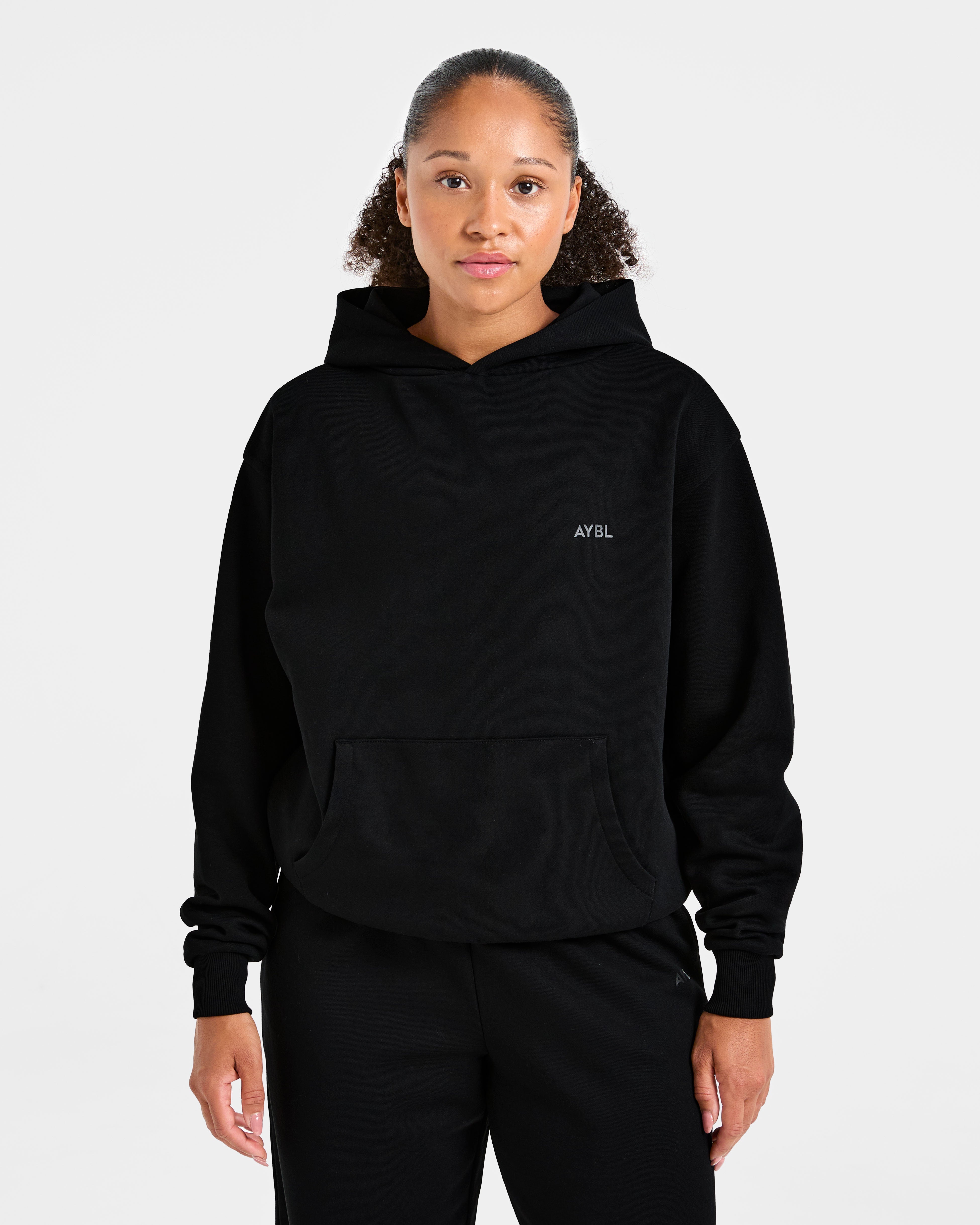 Lifestyle Oversized Hoodie - Noir