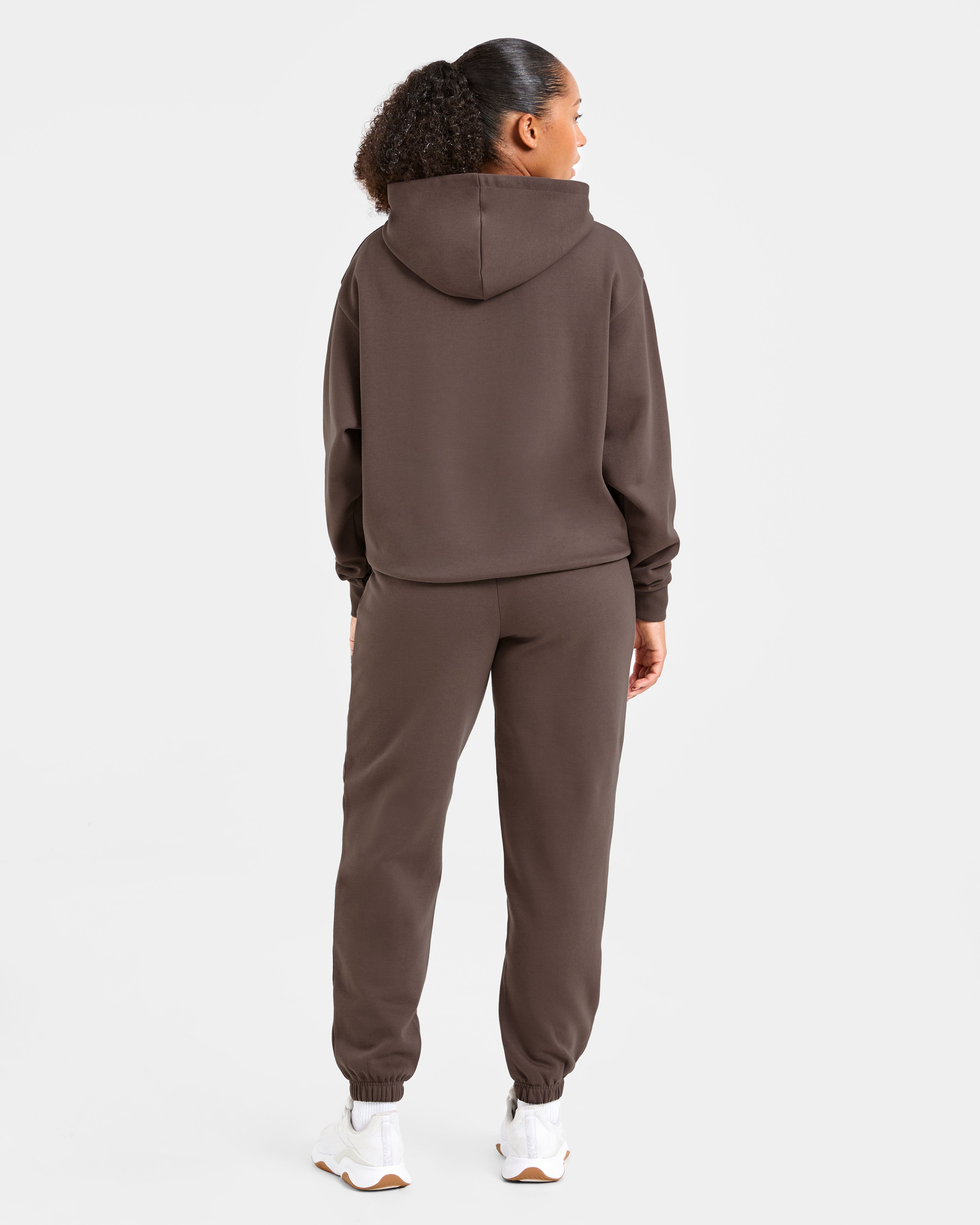 Lifestyle Oversized Joggers - Umber Marron