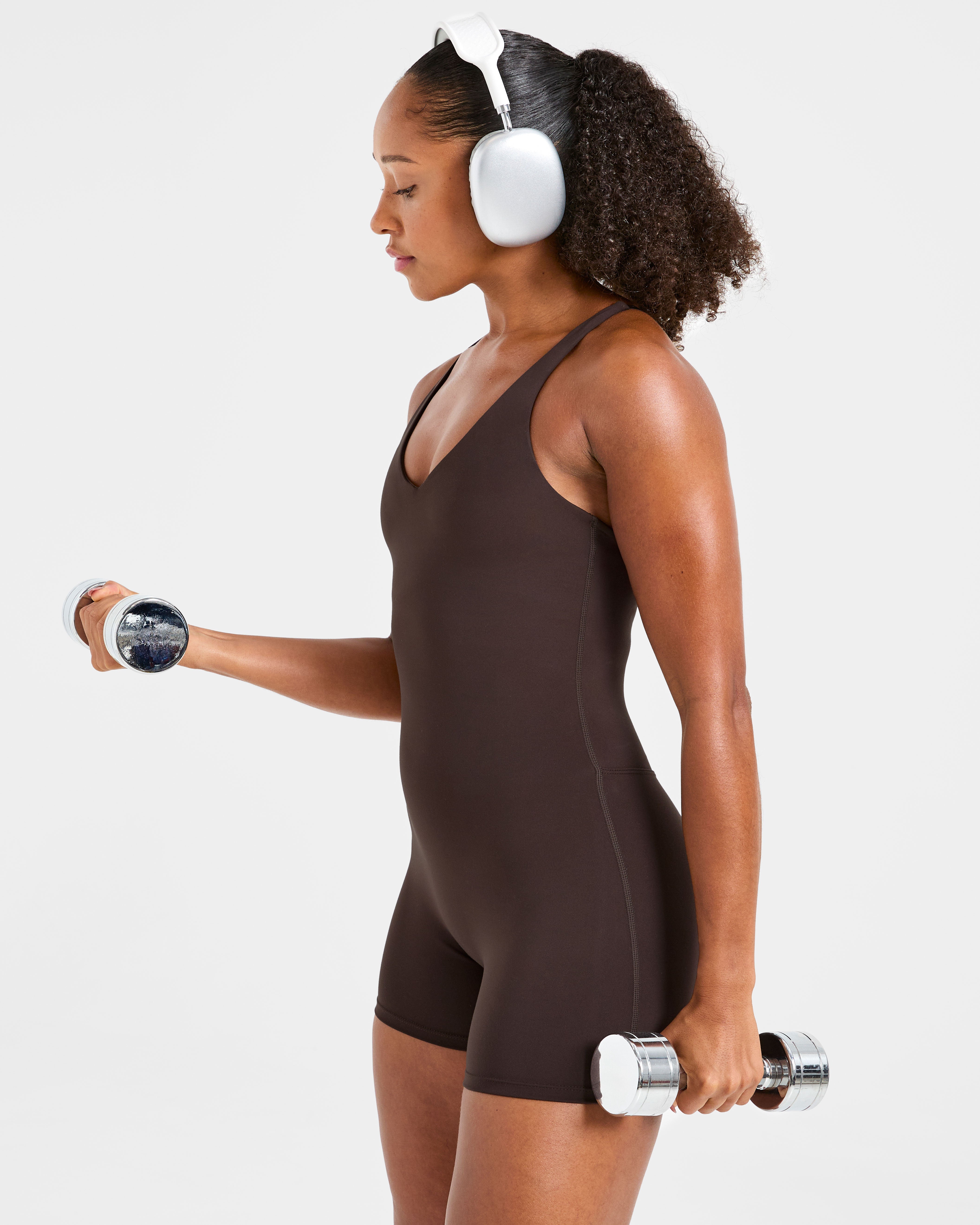 Staple Shorts All In One - Coffee Marron