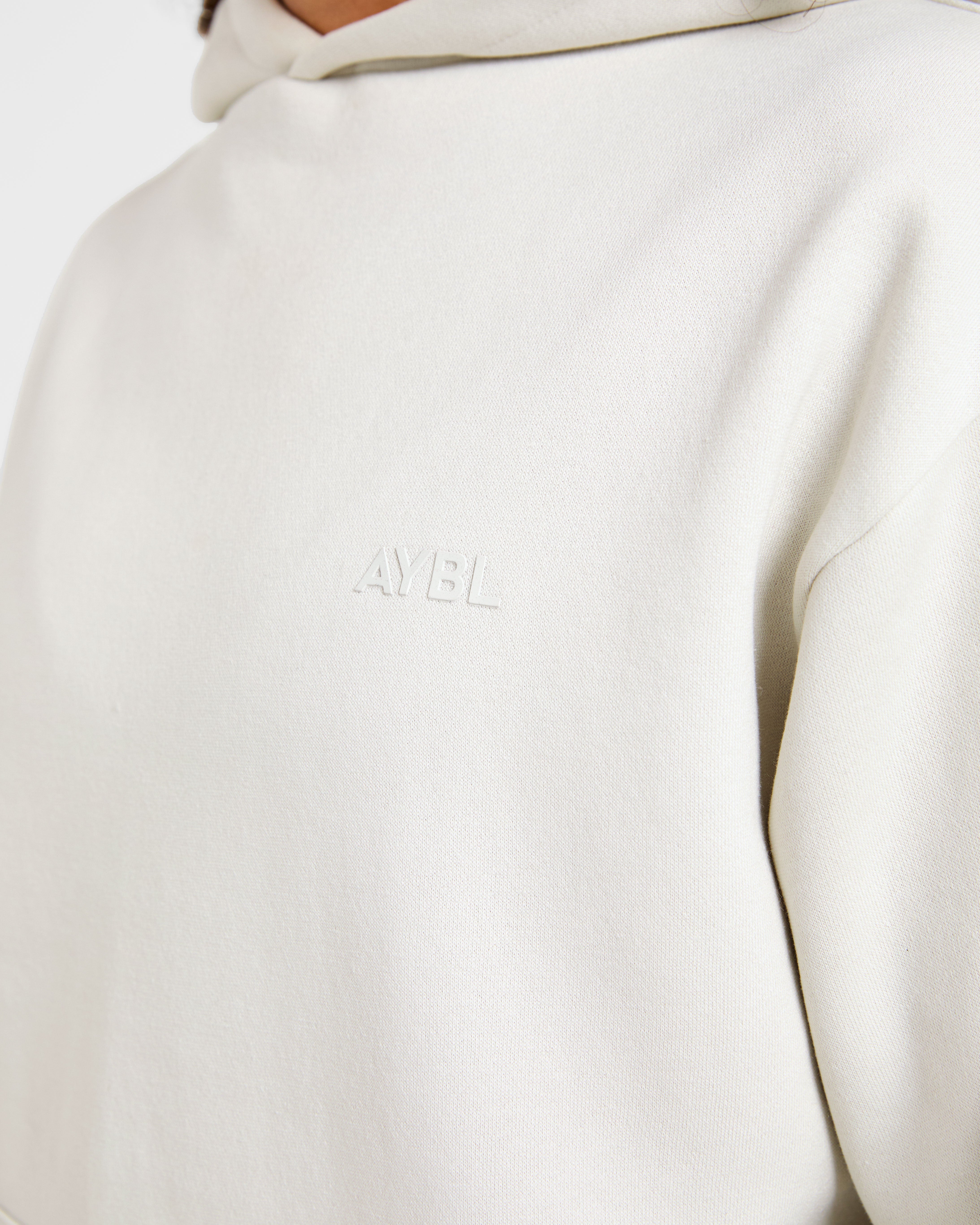 Lifestyle Oversized Hoodie - Off Blanc