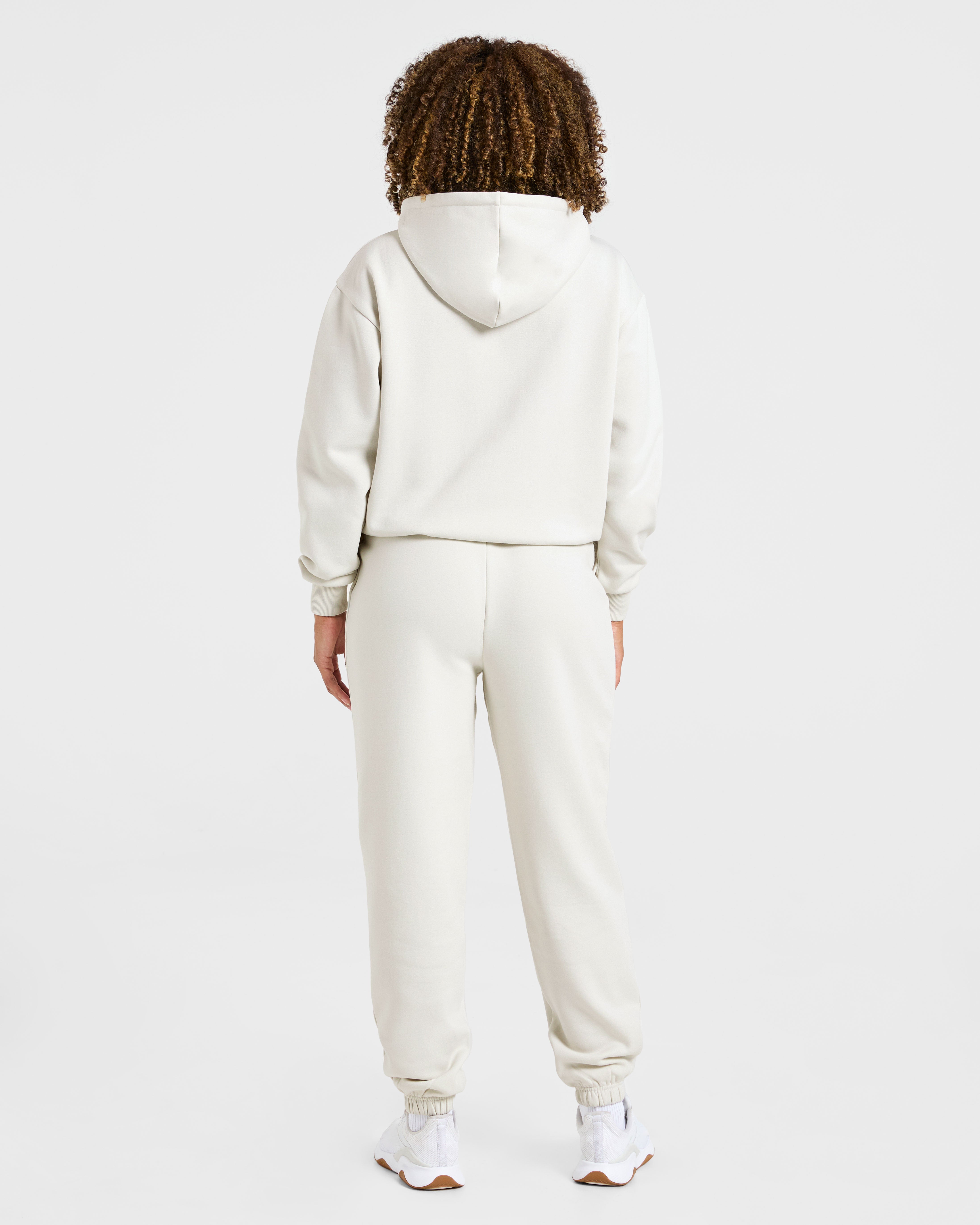 Lifestyle Oversized Joggers - Off Blanc