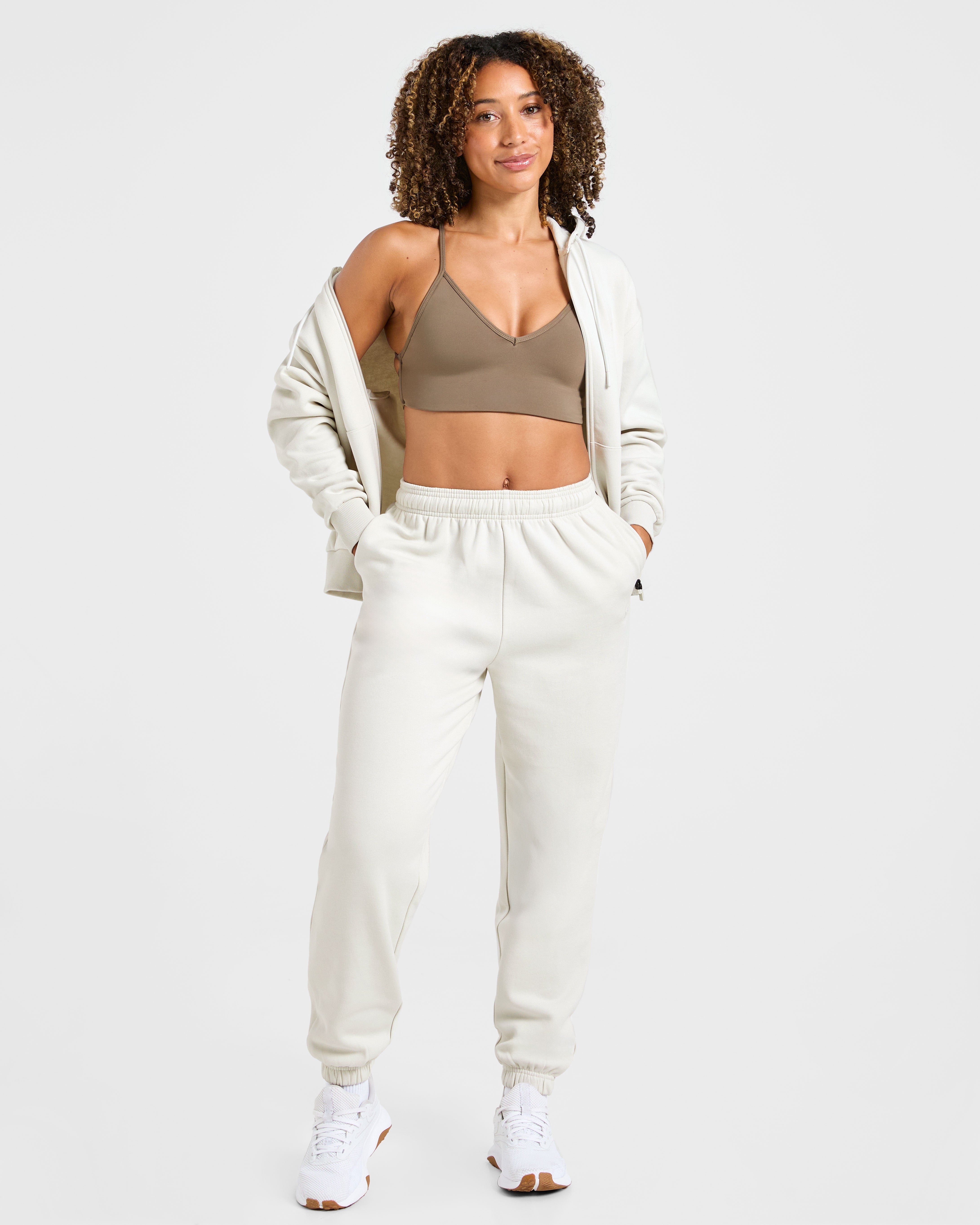 Lifestyle Oversized Joggers - Off Blanc