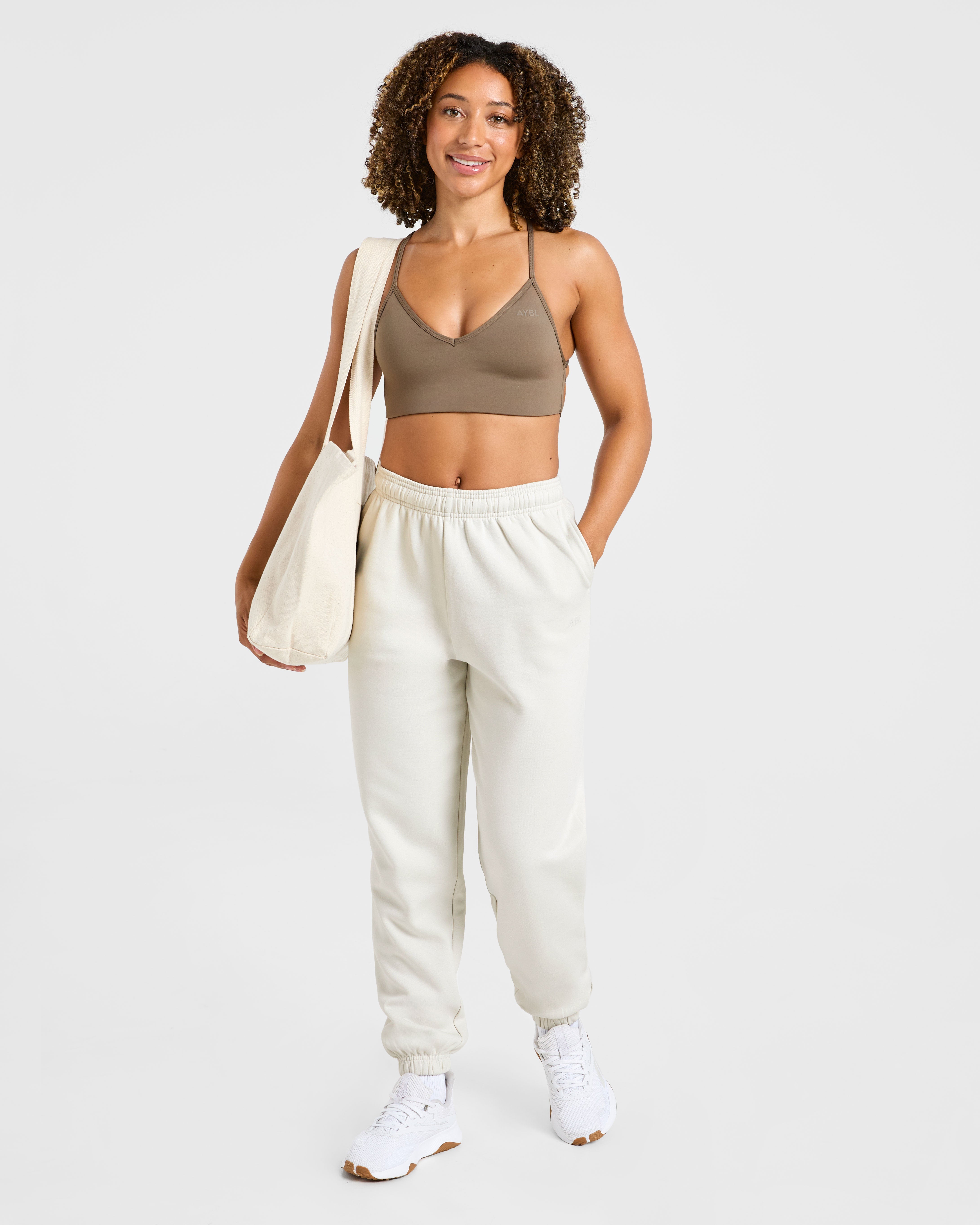 Lifestyle Oversized Joggers - Off Blanc