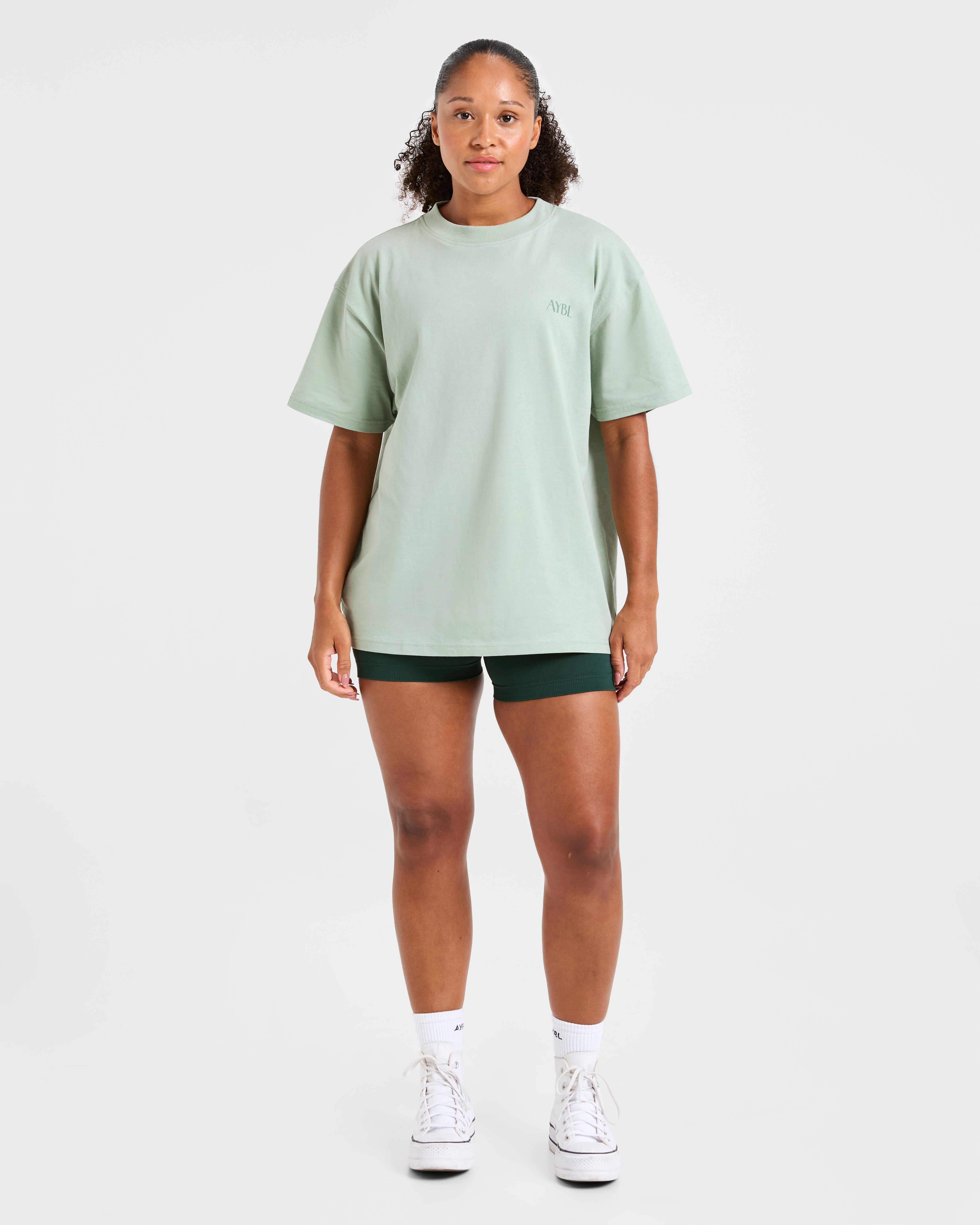 AYBL Wellness Oversized T Shirt - Vert