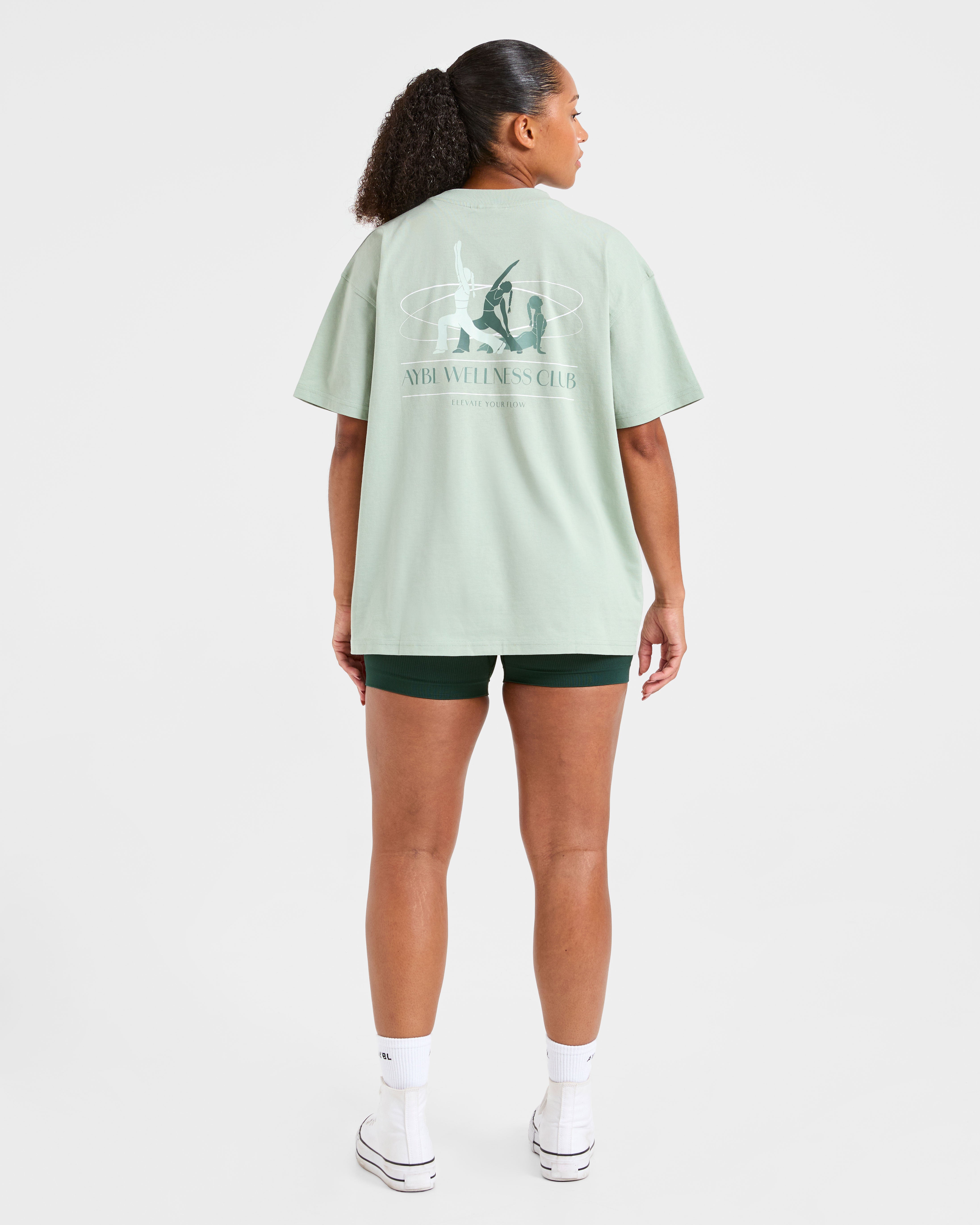 AYBL Wellness Oversized T Shirt - Vert
