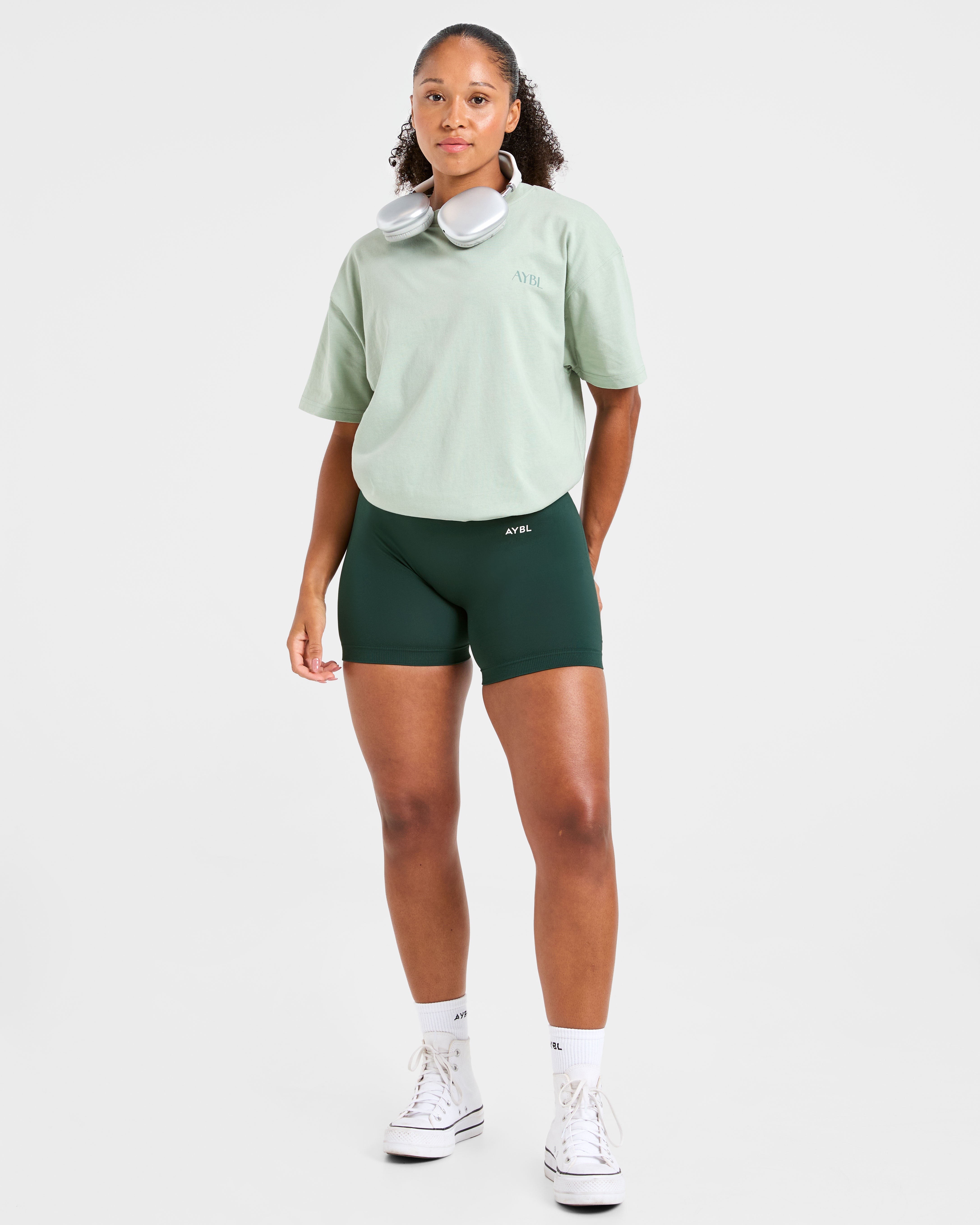 AYBL Wellness Oversized T Shirt - Vert