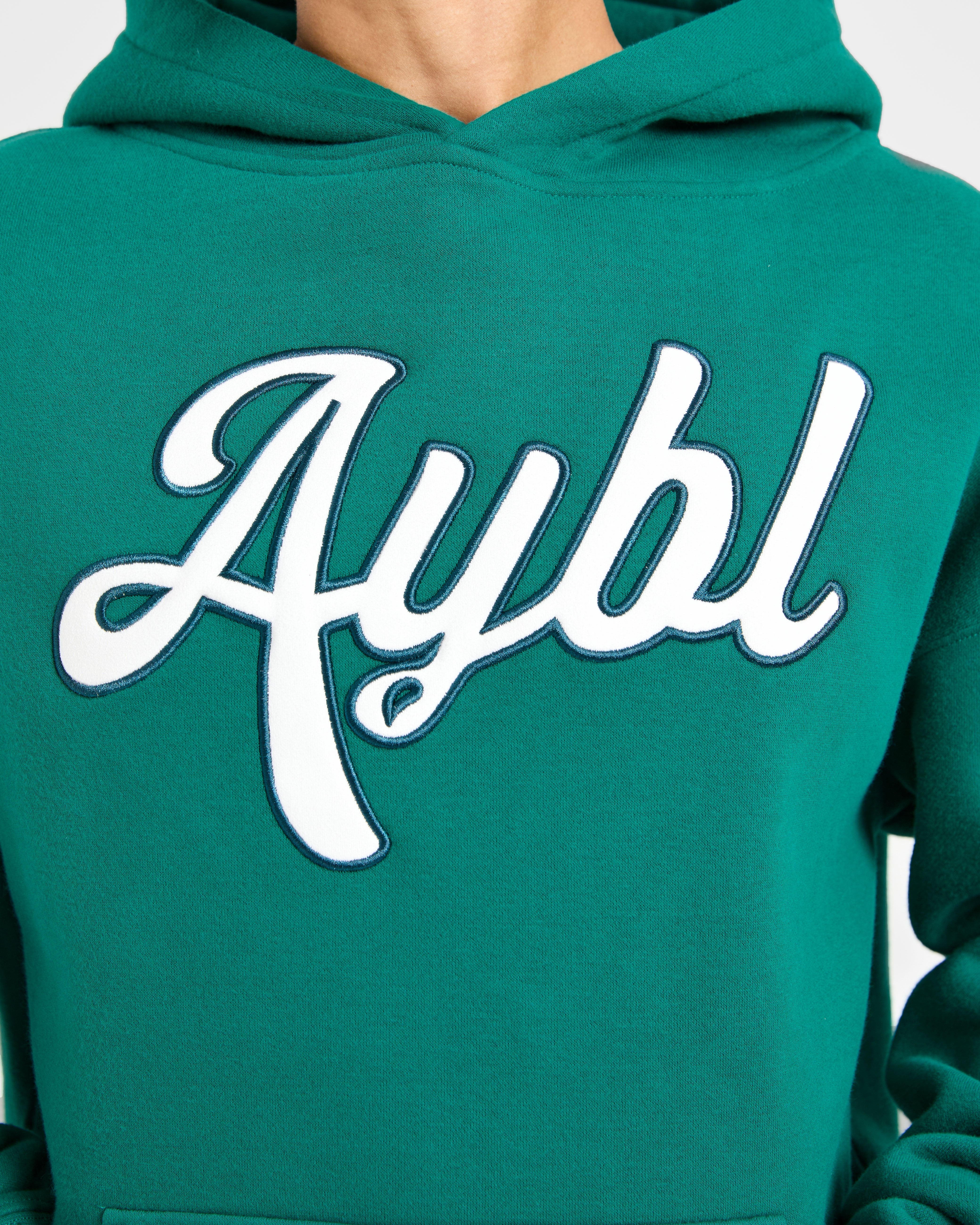 Script Embroidered Oversized Hoodie - Sports Vert