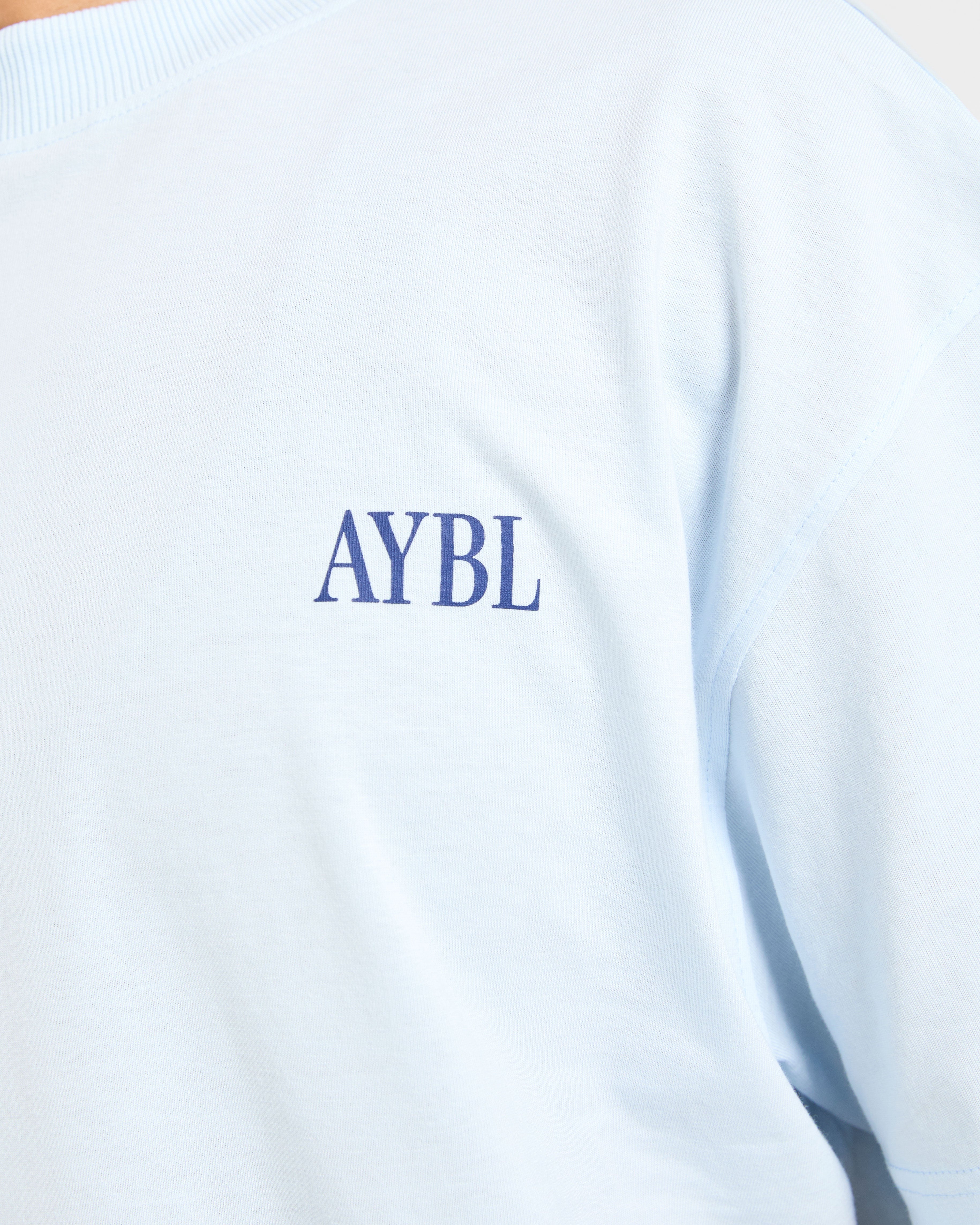 AYBL Strength Studio Oversized T Shirt - Bleu