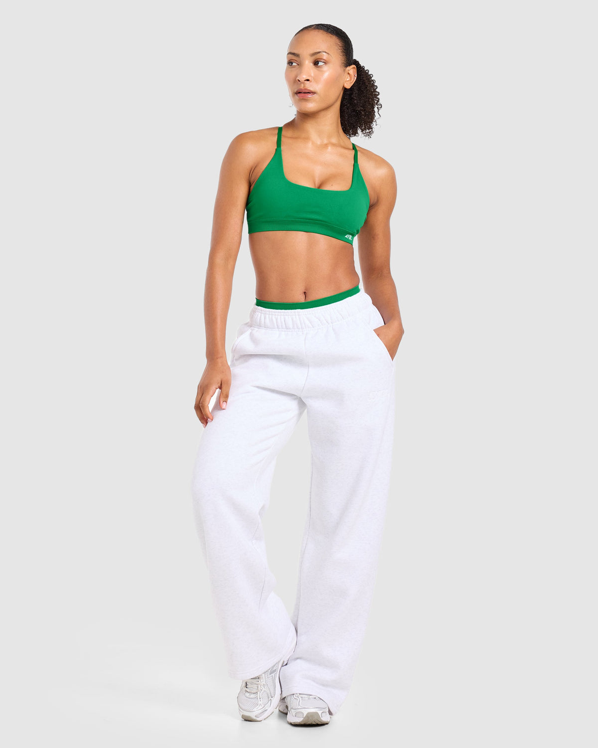 Enhance Seamless Sports Bra - Racing Vert