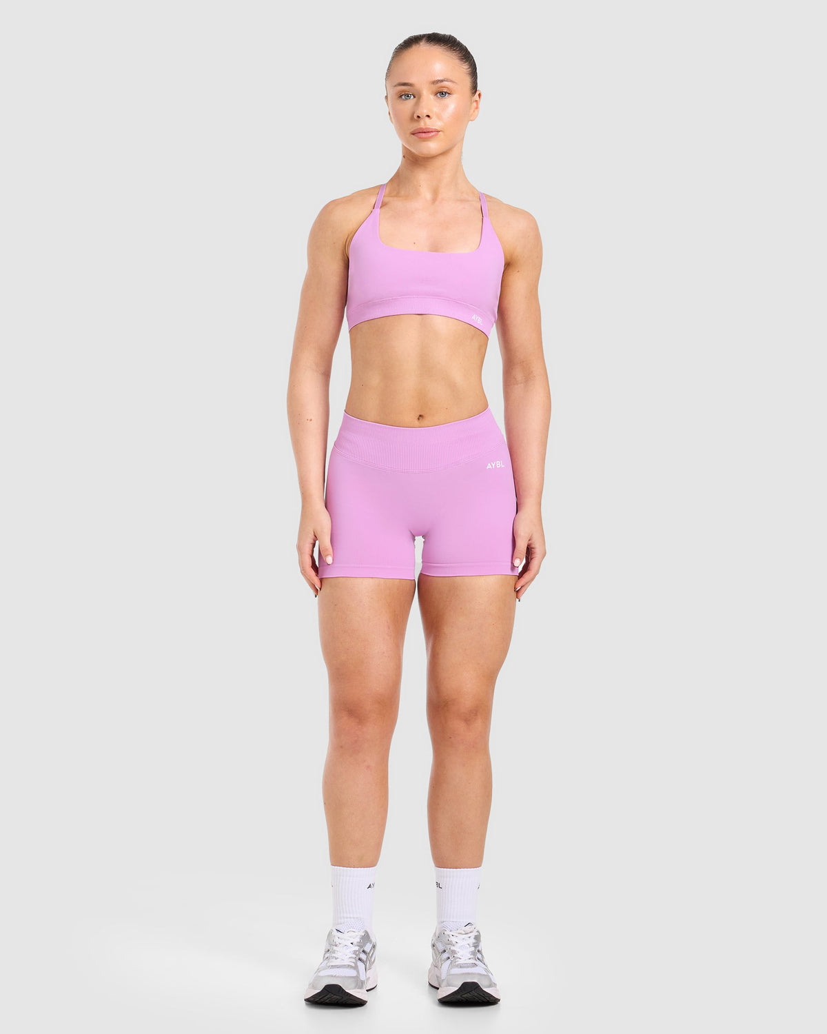 Enhance Seamless Sports Bra - Deep Lilac