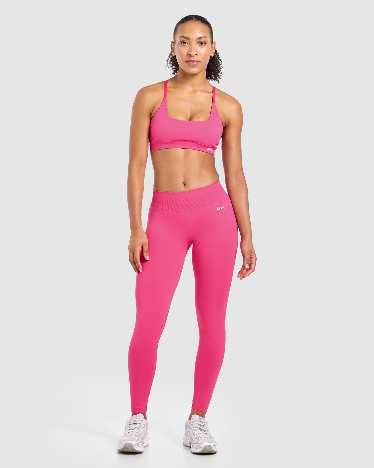 Enhance Seamless Sports Bra - Raspberry Rose