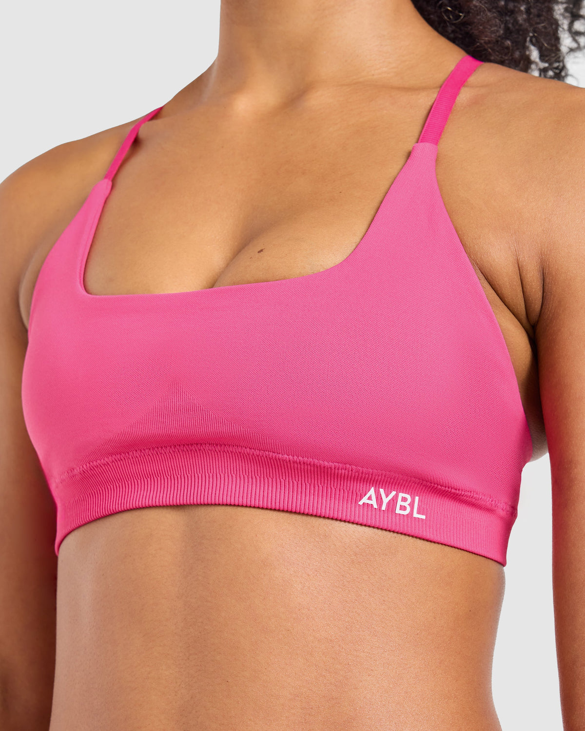 Enhance Seamless Sports Bra - Raspberry Rose