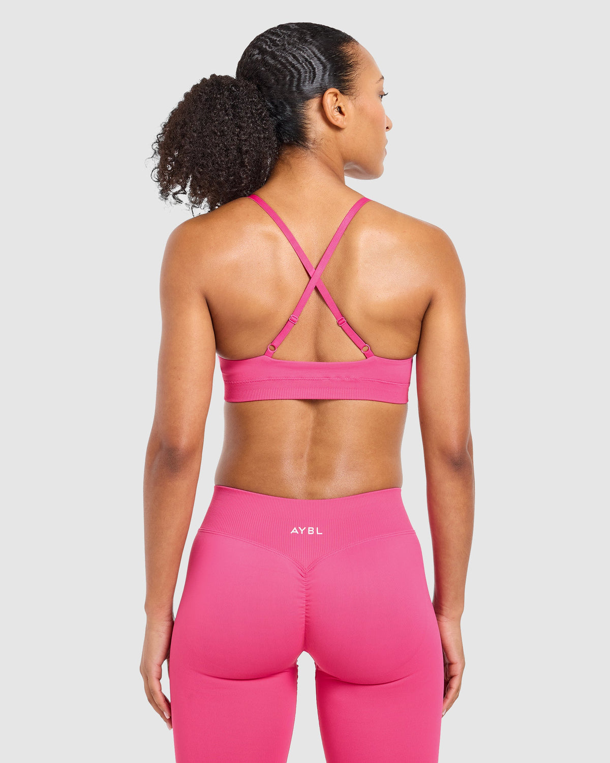 Enhance Seamless Sports Bra - Raspberry Rose