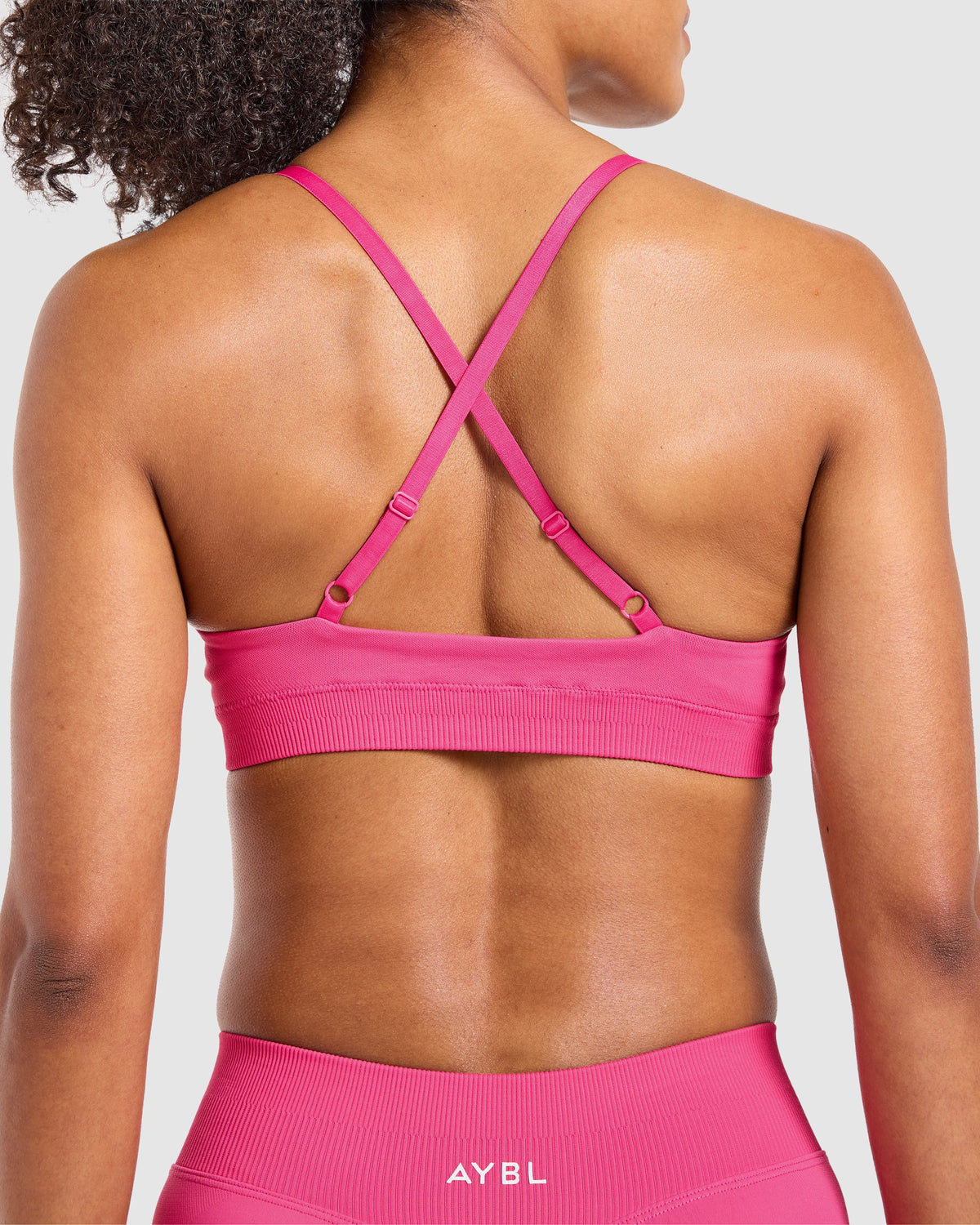 Enhance Seamless Sports Bra - Raspberry Rose