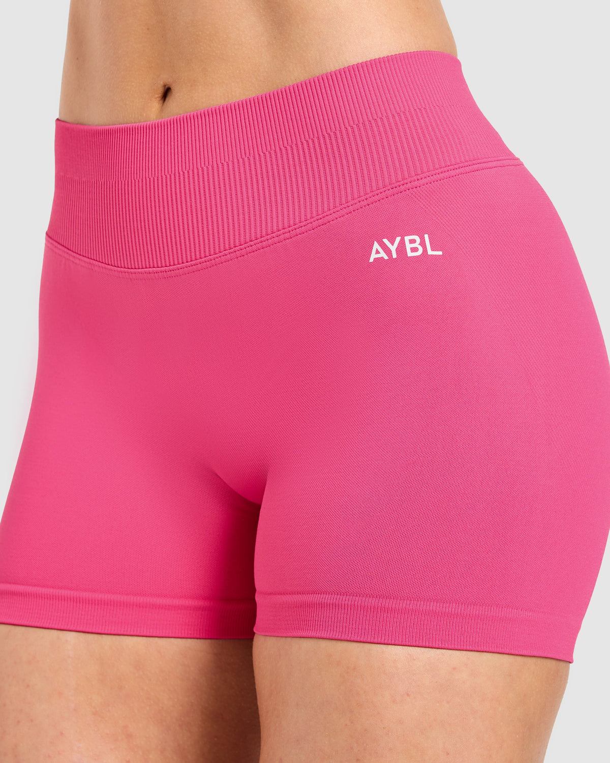 Enhance Seamless Shorts | 3.5" - Raspberry Rose