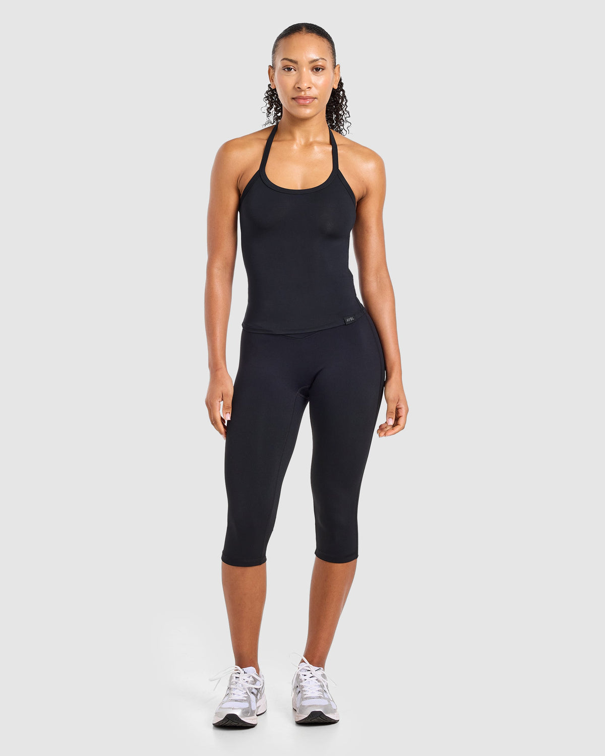 Ease Halterneck Top - Noir