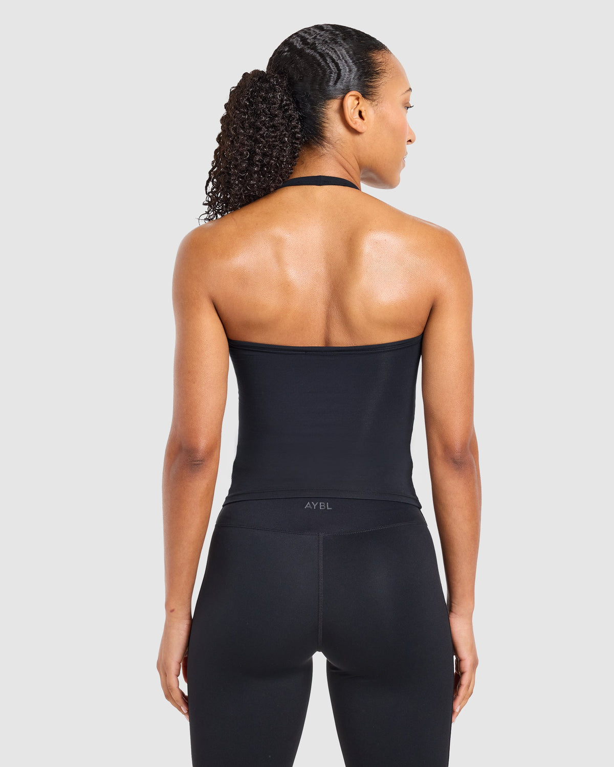 Ease Halterneck Top - Noir
