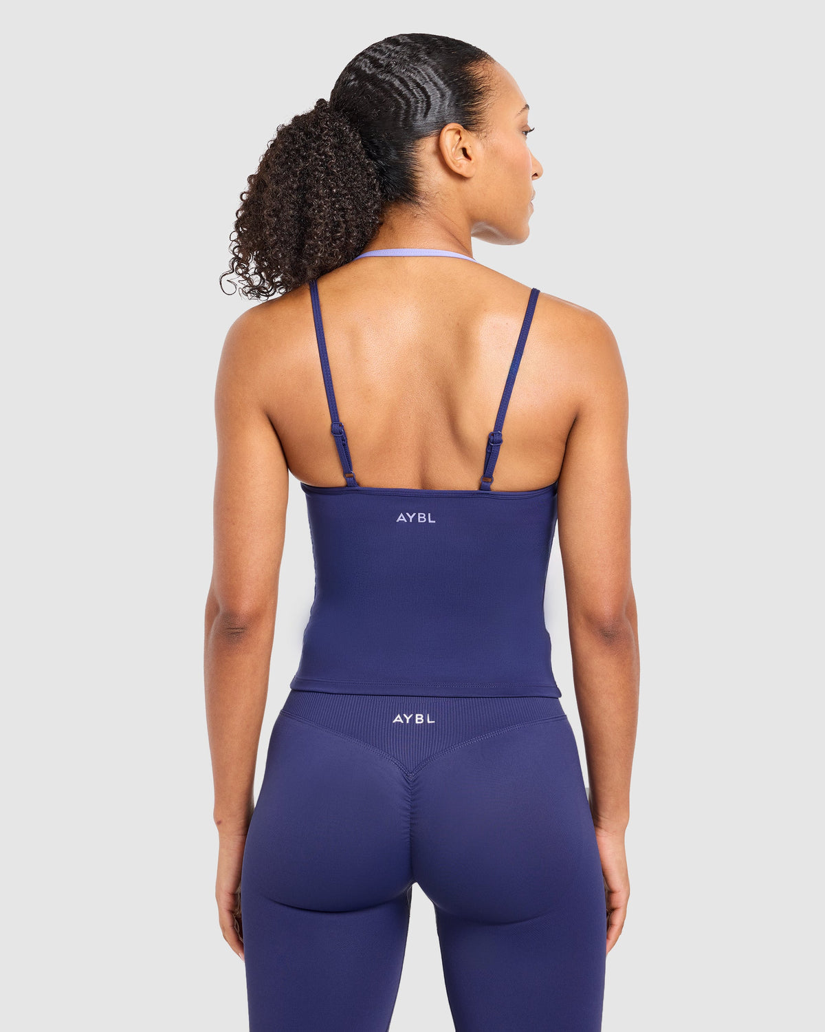 Double Layered Tank Top - Storm Bleu