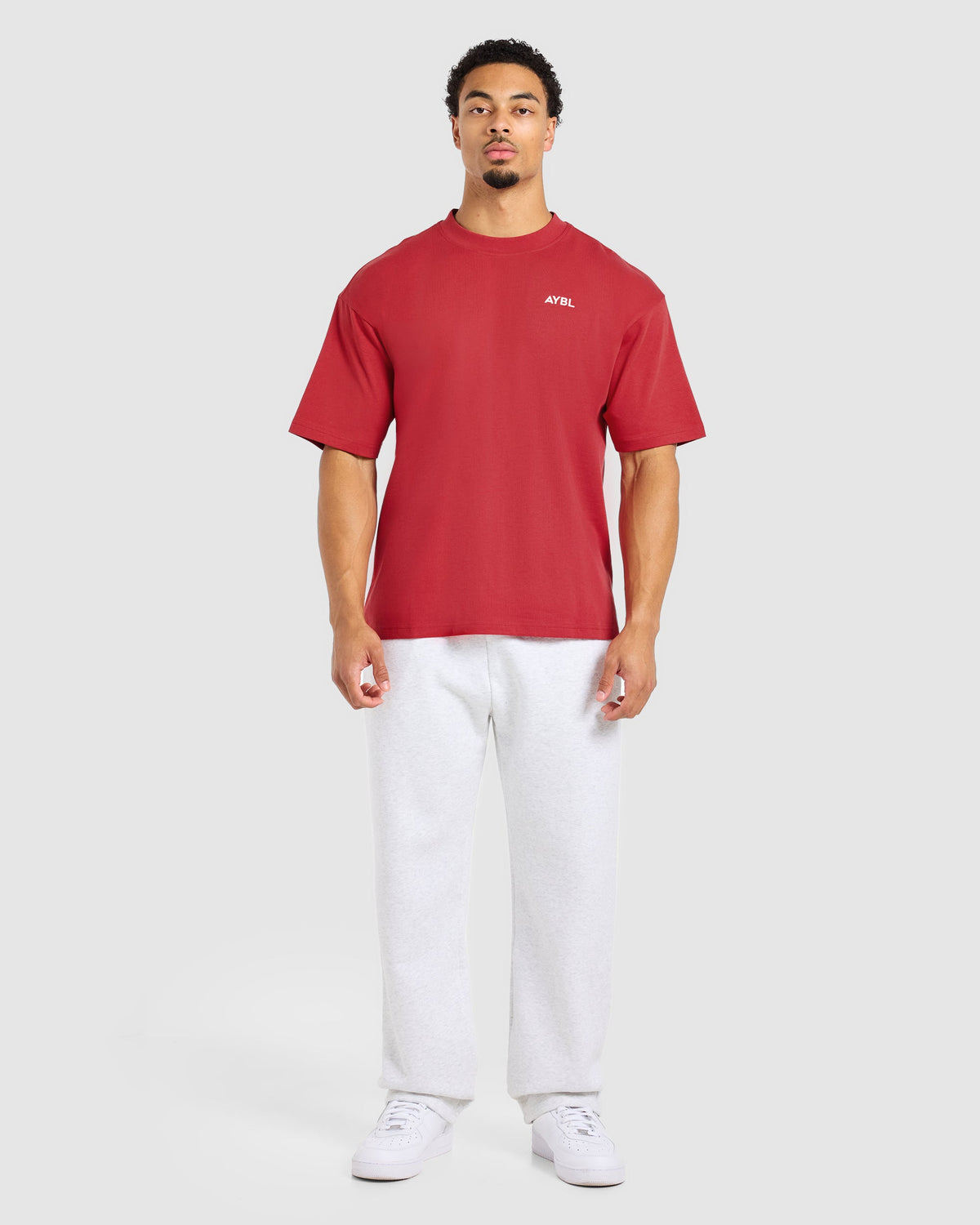 Essential Oversized T Shirt - Rouge
