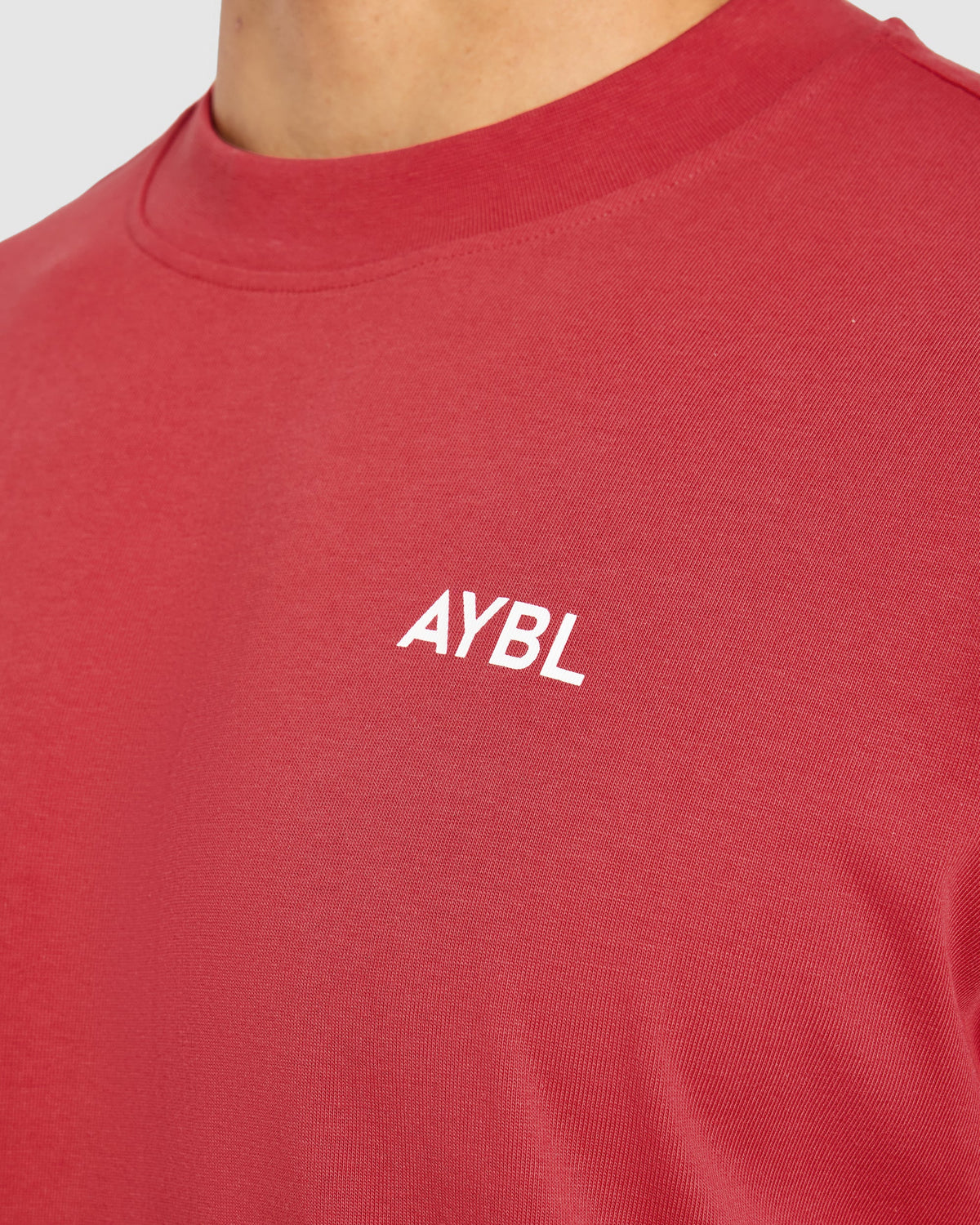 Essential Oversized T Shirt - Rouge